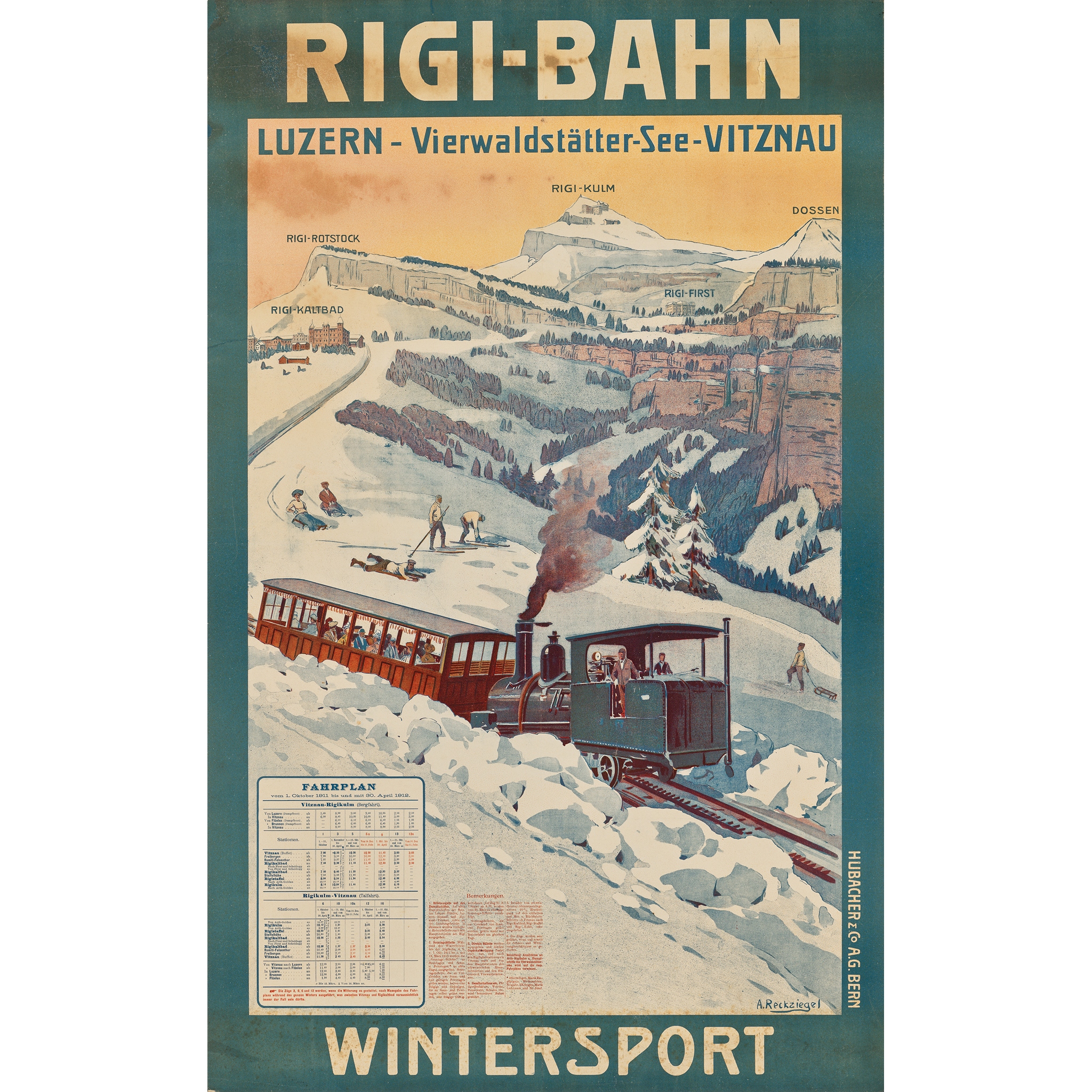 ANTON RECKZIEGEL (1865-1936)