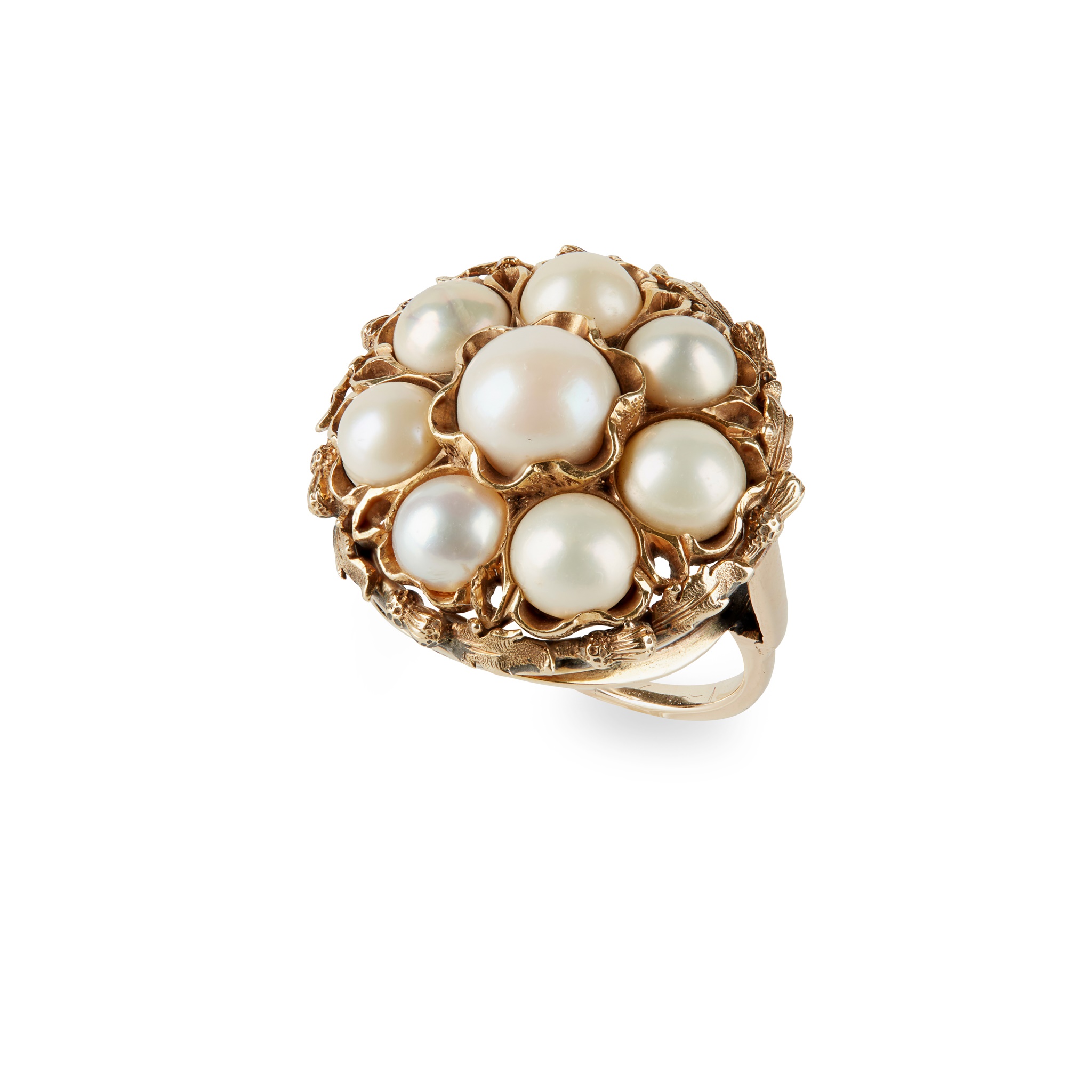 A Scottish freshwater pearl ring
