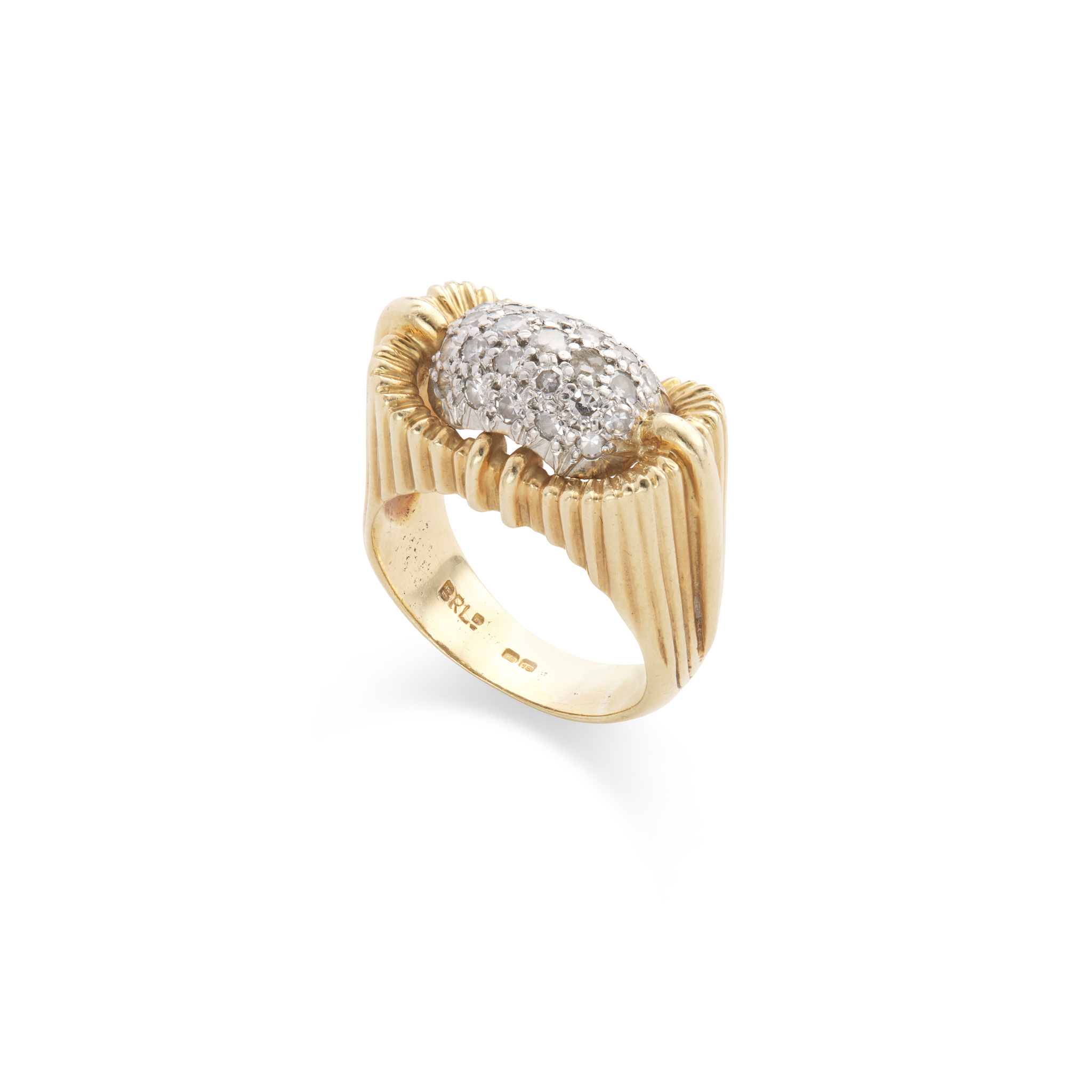 Ben Rosenfeld: An 18ct gold diamond dress ring