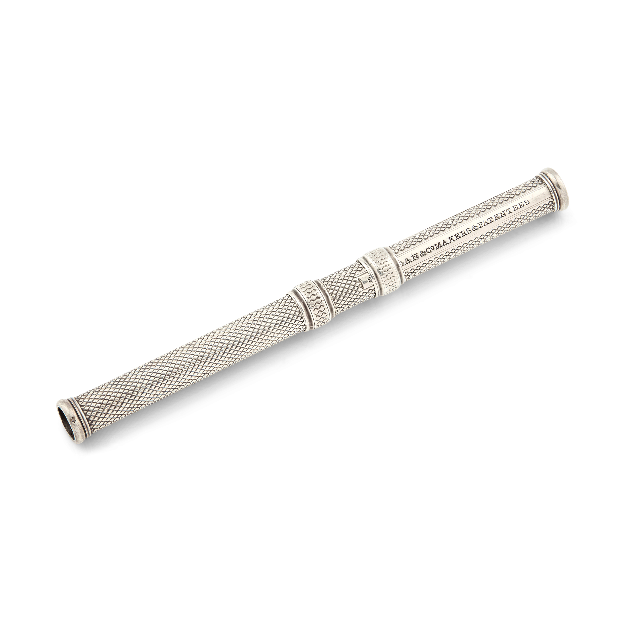 A WILLIAM IV DOUBLE ENDED PROPELLING PEN/ PENCIL