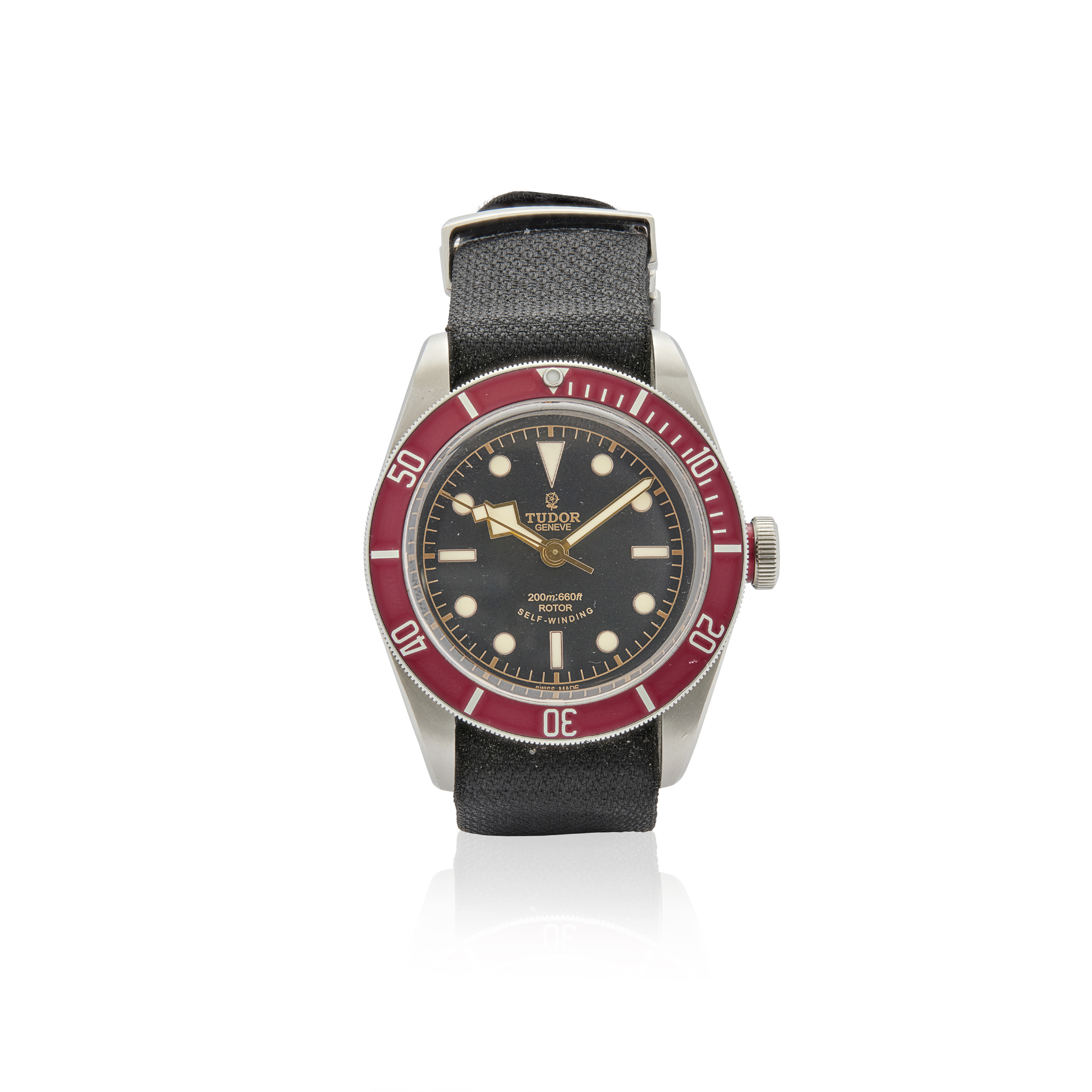 Tudor. A stainless steel automatic wristwatch