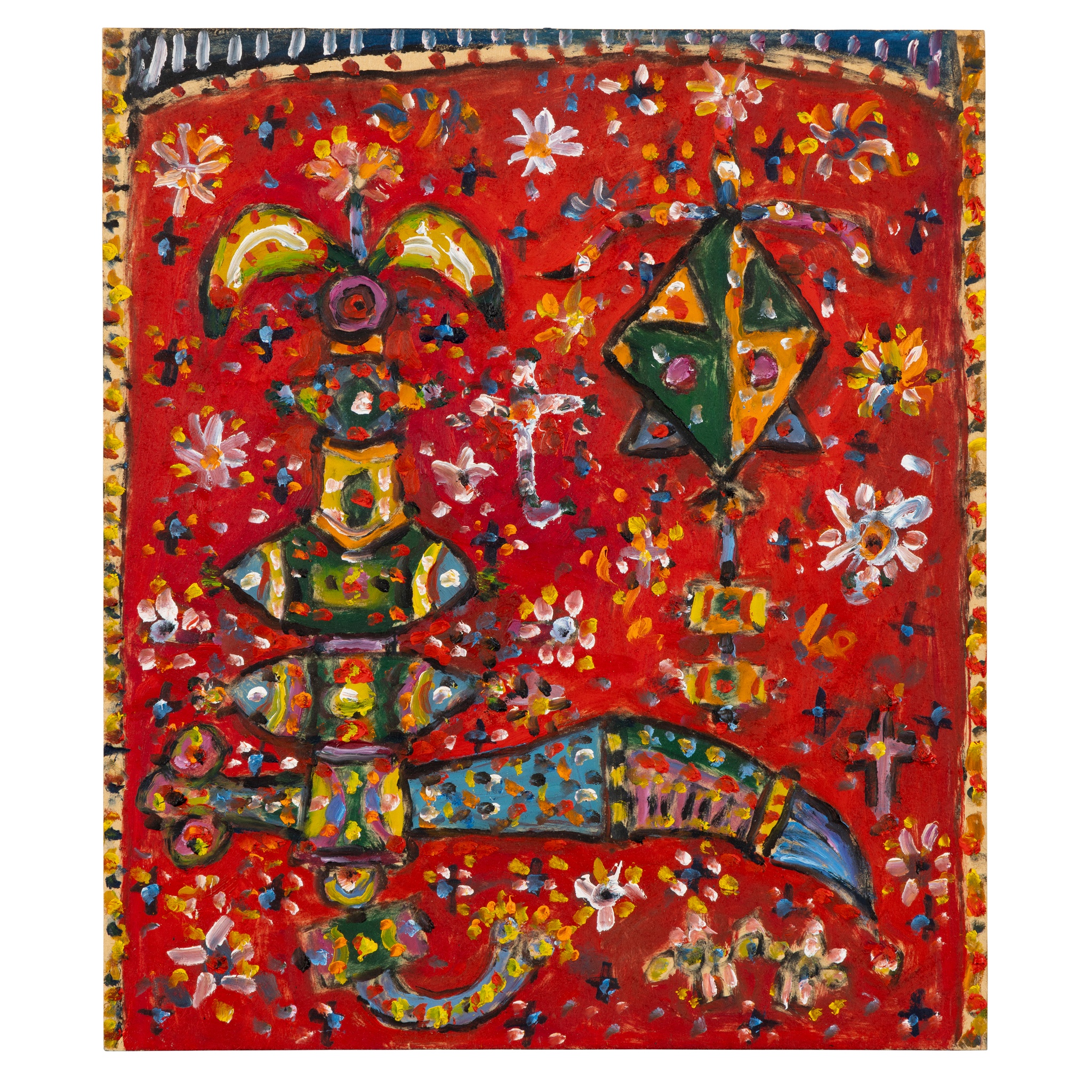 ALAN DAVIE C.B.E., R.A. (BRITISH 1920-2014)