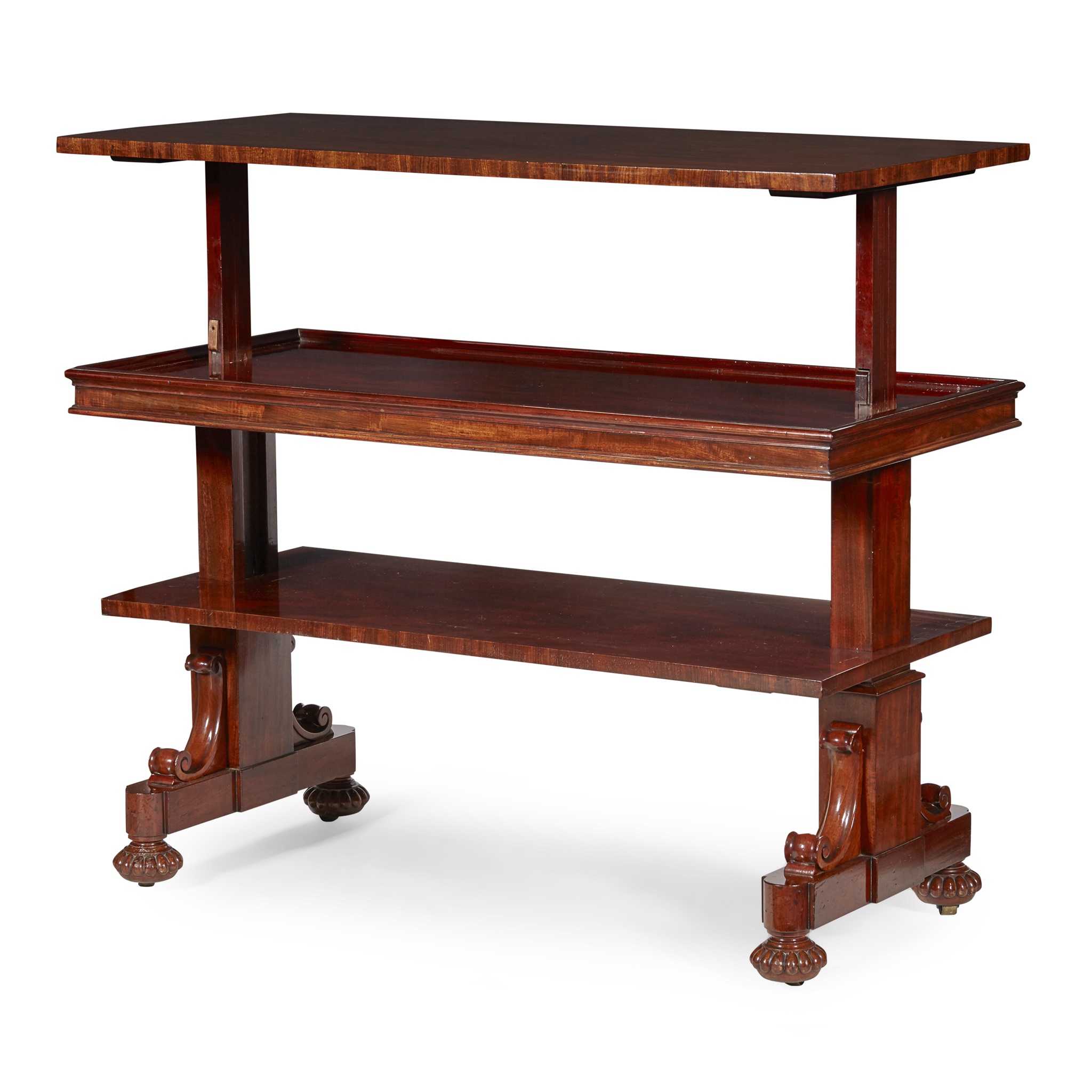 WILLIAM IV MAHOGANY METAMORPHIC BUFFET TABLE