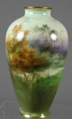 A Royal Doulton baluster vase