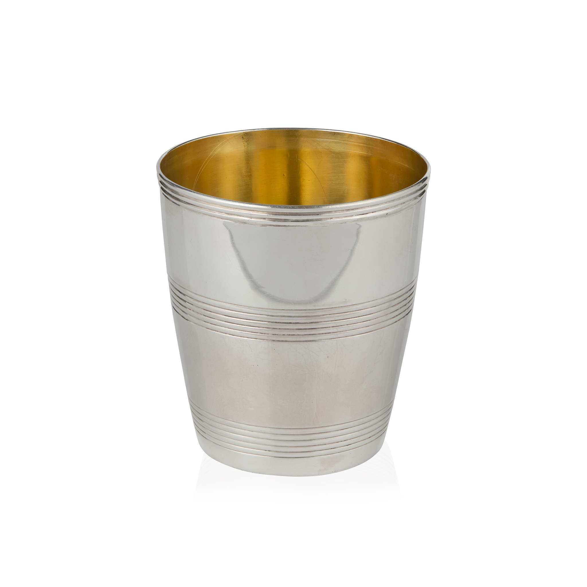 A GEORGE III BEAKER