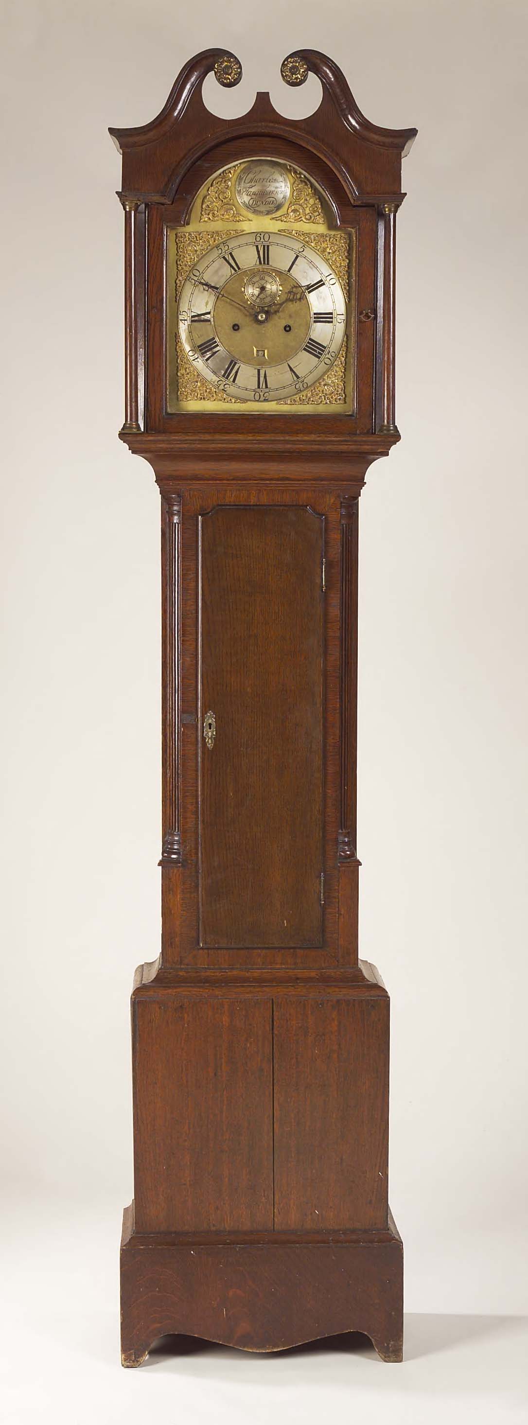 Charles Ferguson, Dundee A George III oak 8-day longcase clock,