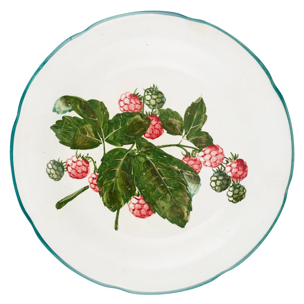 A WEMYSS WARE GORDON DESSERT PLATE