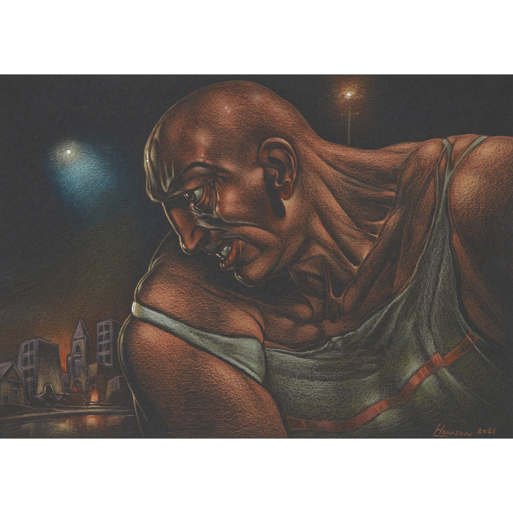 PETER HOWSON O.B.E. (SCOTTISH 1958-)