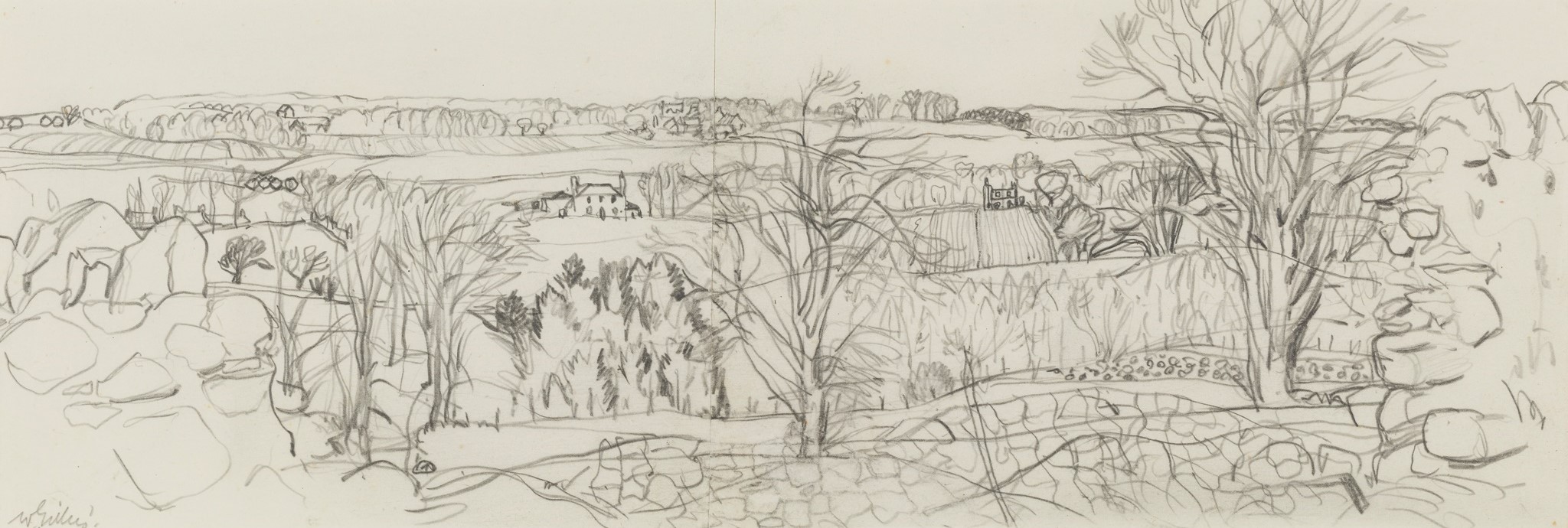 SIR WILLIAM GEORGE GILLIES C.B.E., L.L.D., R.S.A., P.R.S.W., R.A. (SCOTTISH 1898-1973)