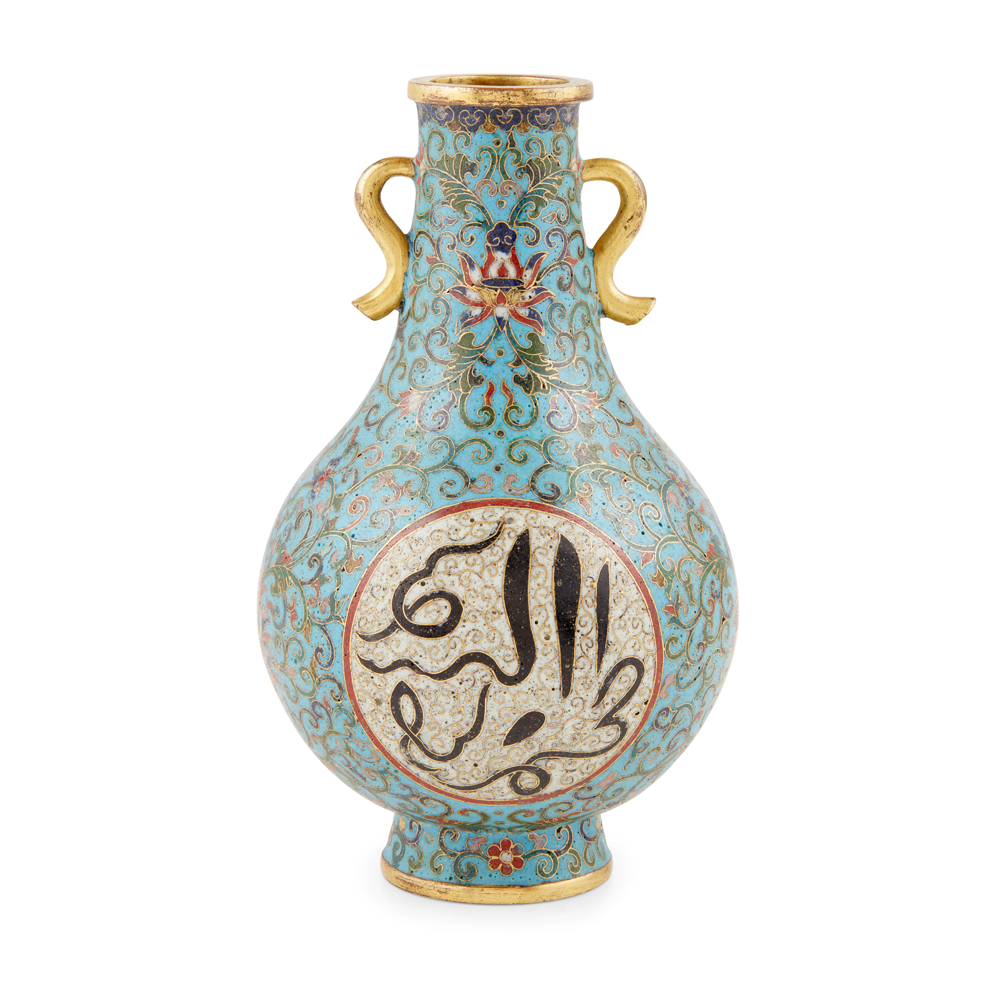 CLOISONNÉ ENAMEL VASE