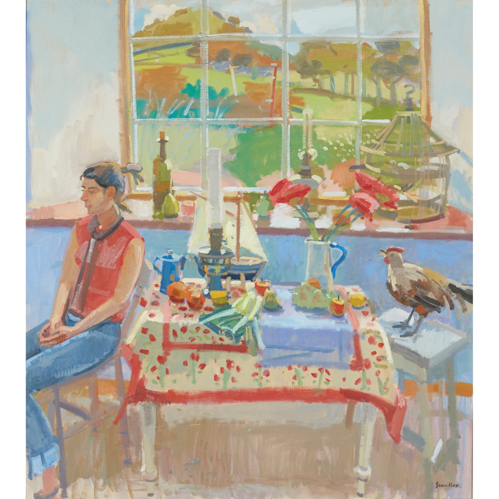 GLEN SCOULLER R.S.W., R.G.I. (SCOTTISH 1950-)