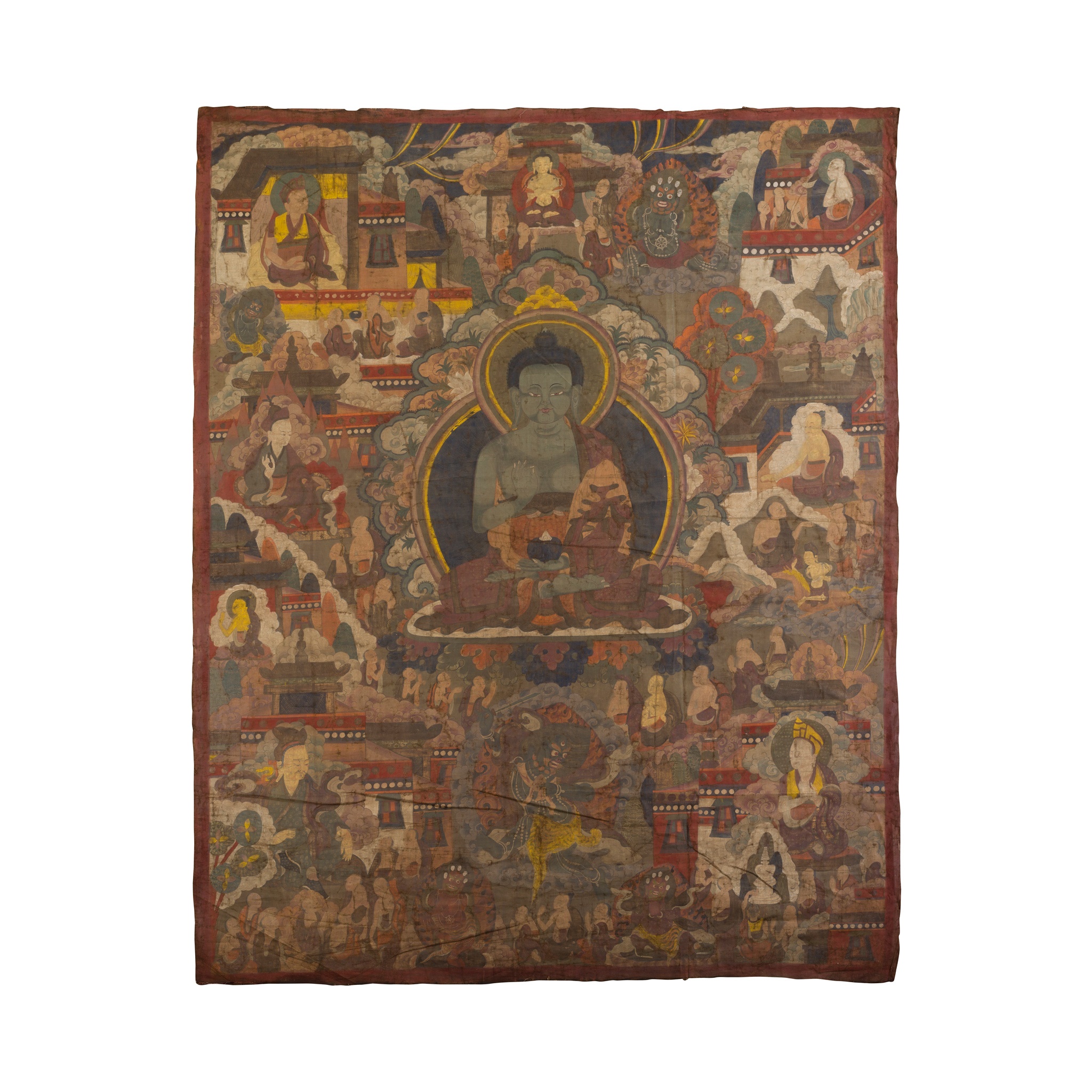 THANGKA DEPICTING BHAISAJYAGURU