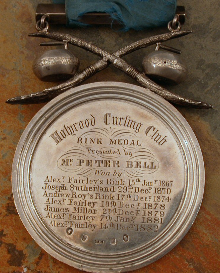 A large late Victorian silver medal