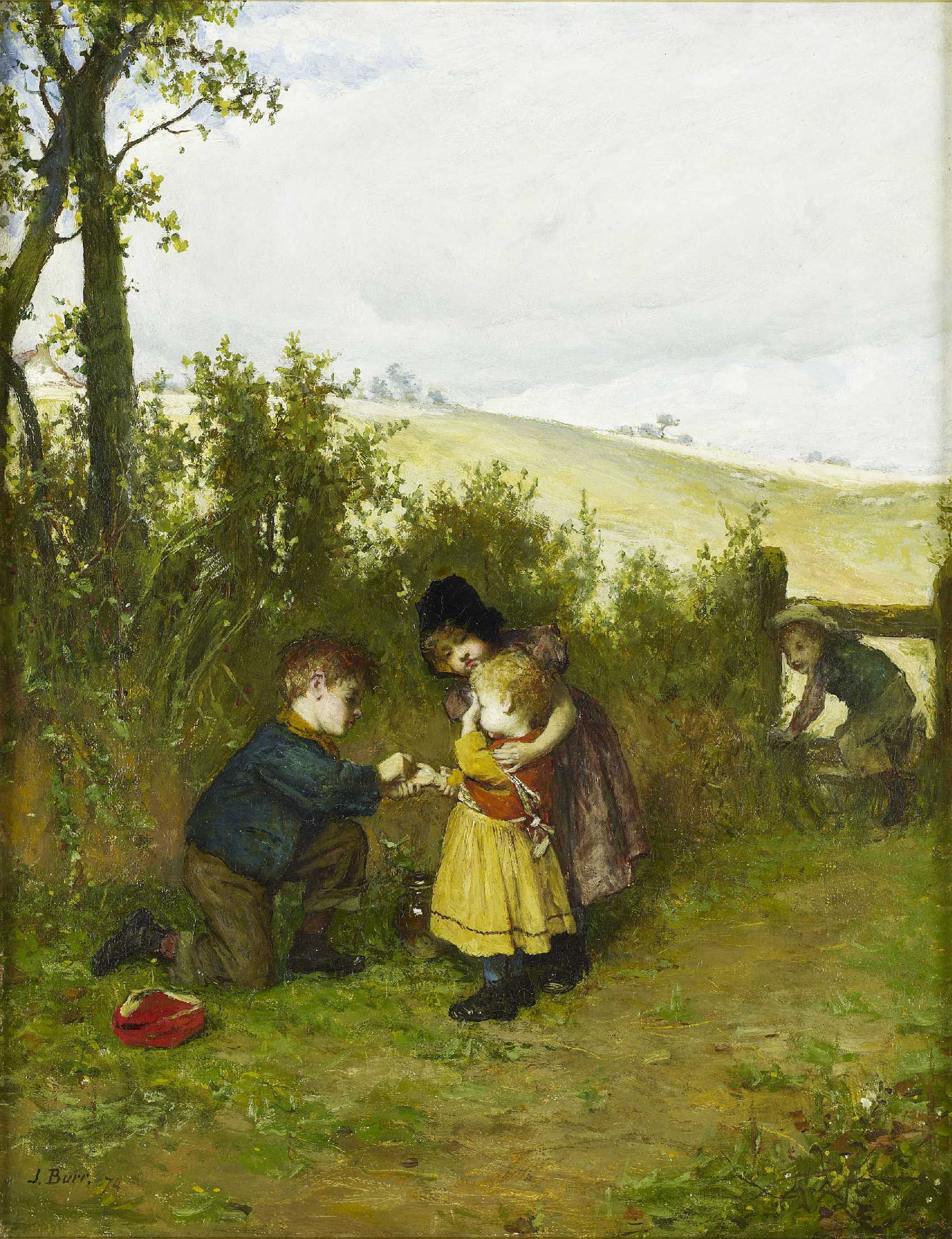 JOHN BURR R.B.A., R.O.I., A.R.W.S (SCOTTISH 1831-1893)