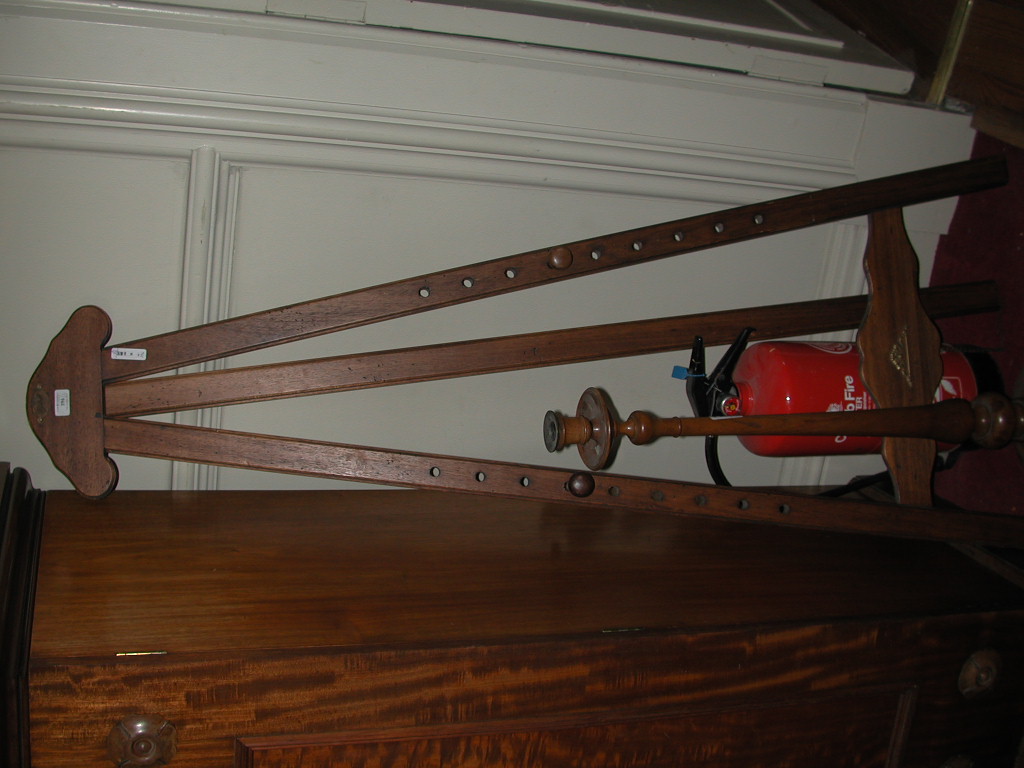 A mid Victorian easel
