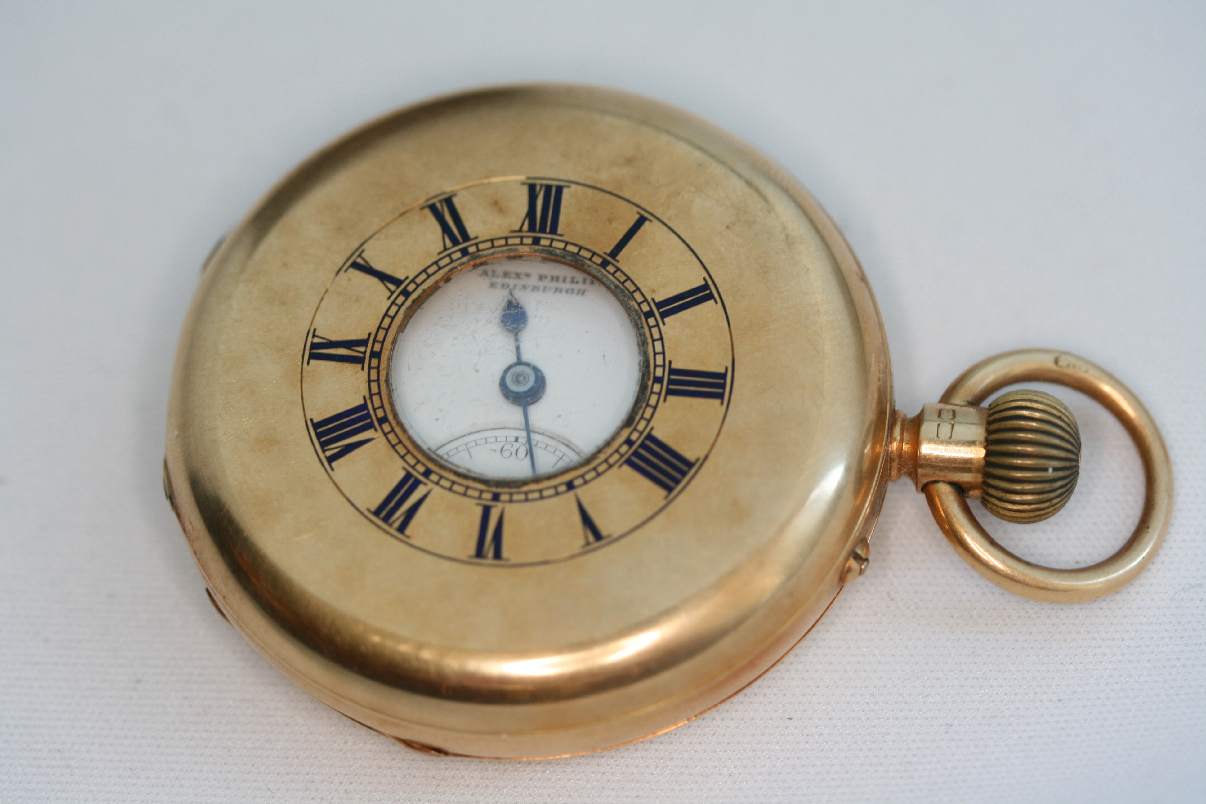 An 18ct gold cased pocket watch