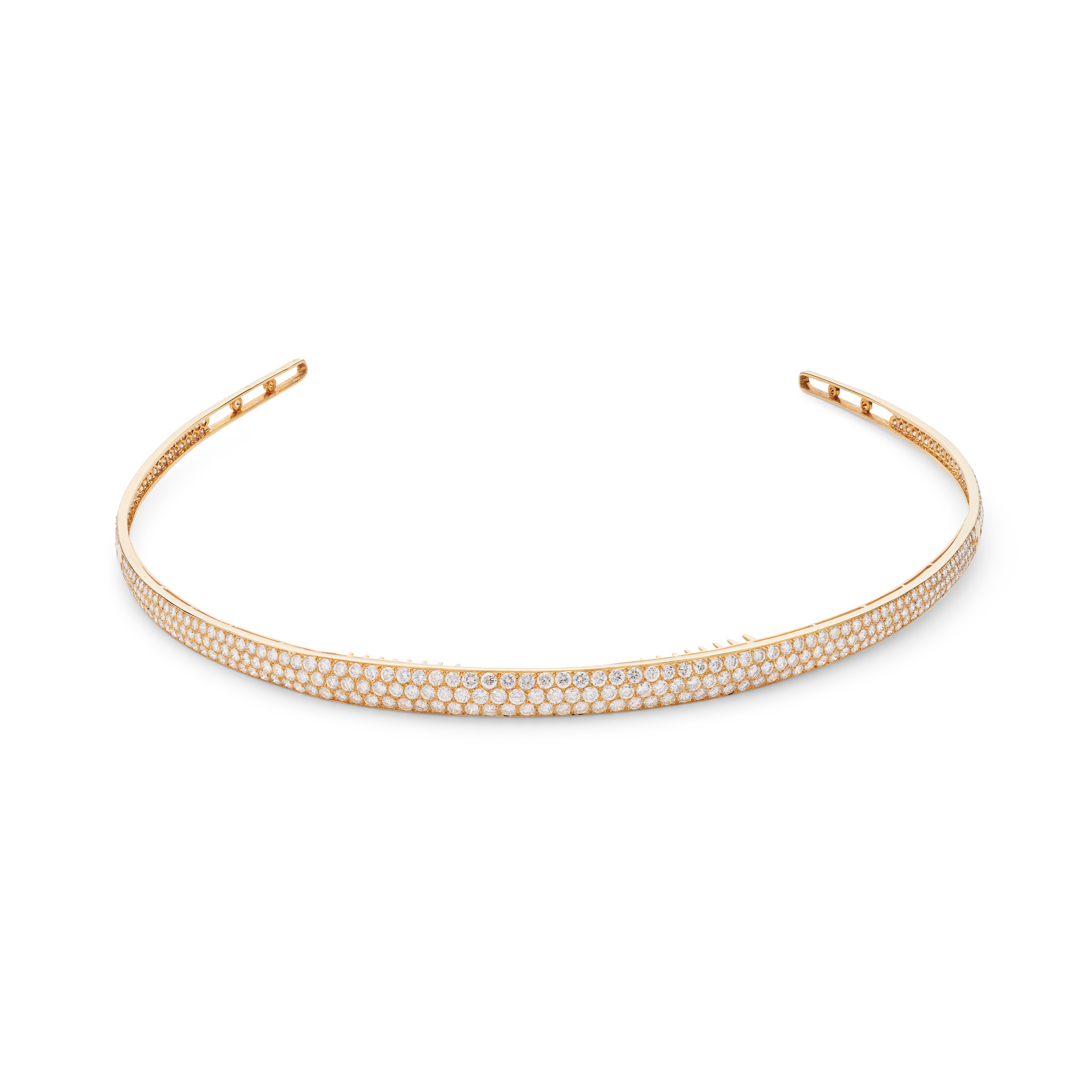 A diamond hairband/bandeau