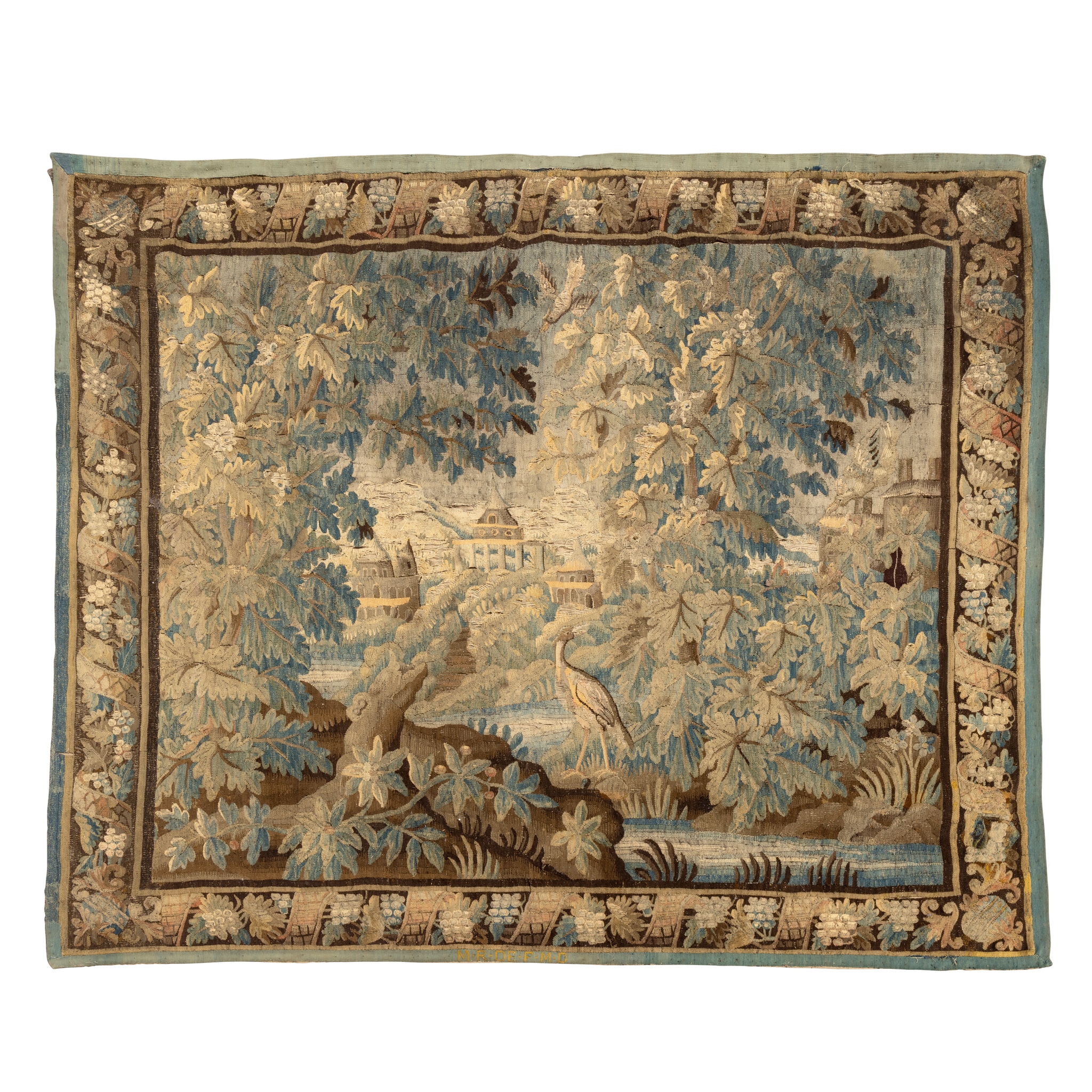 FLEMISH VERDURE TAPESTRY