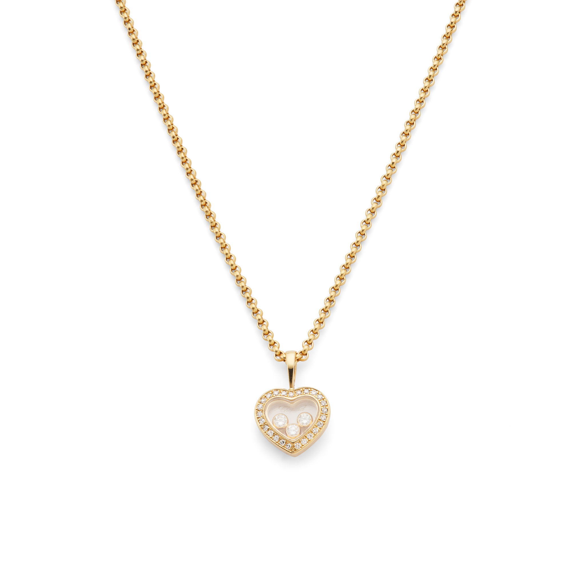Chopard: A 'Happy Diamond' pendant necklace