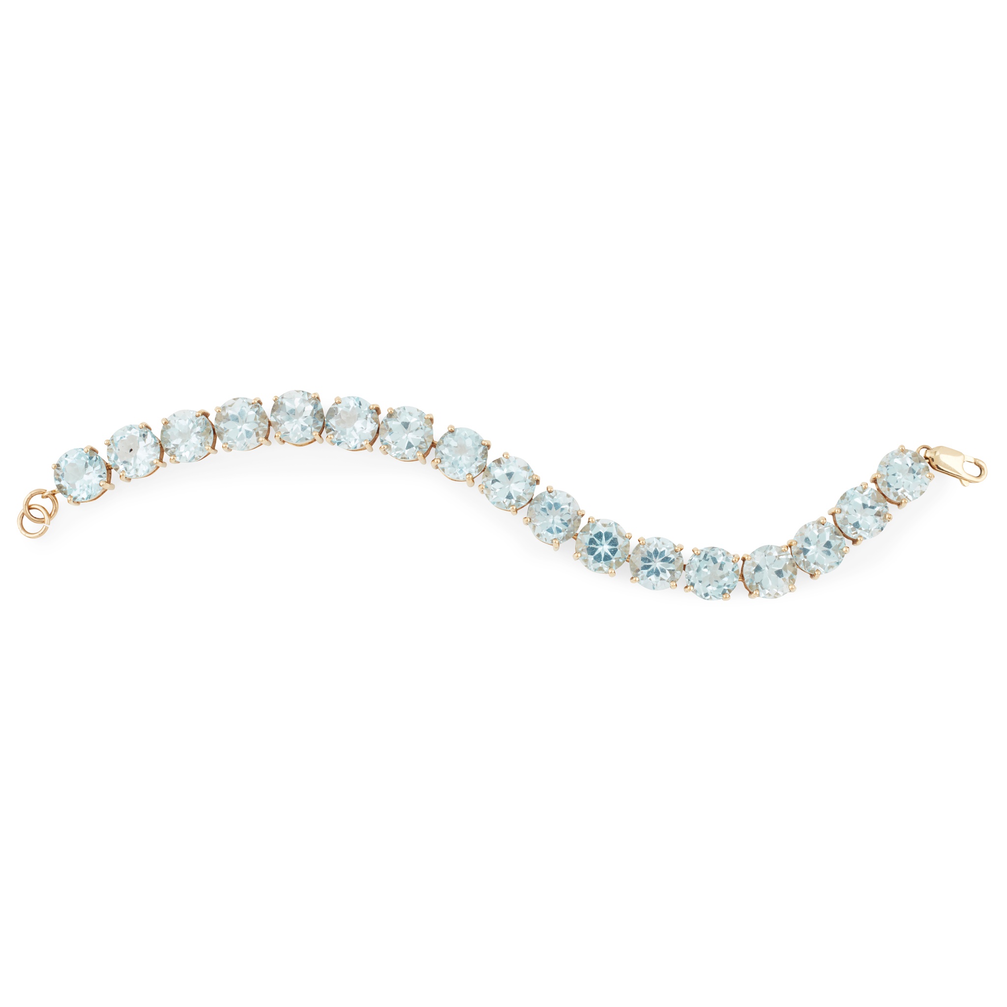 A topaz set bracelet