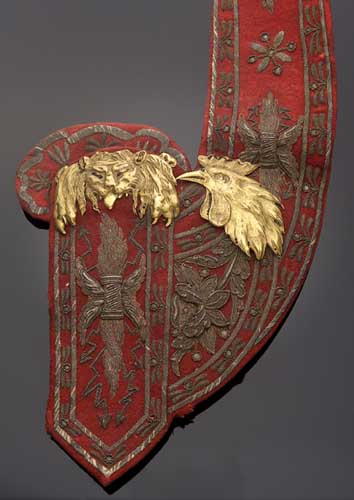The full-dress shoulder-belt of a French Vice-Admiral, or of a Général-de-Division, c.1800