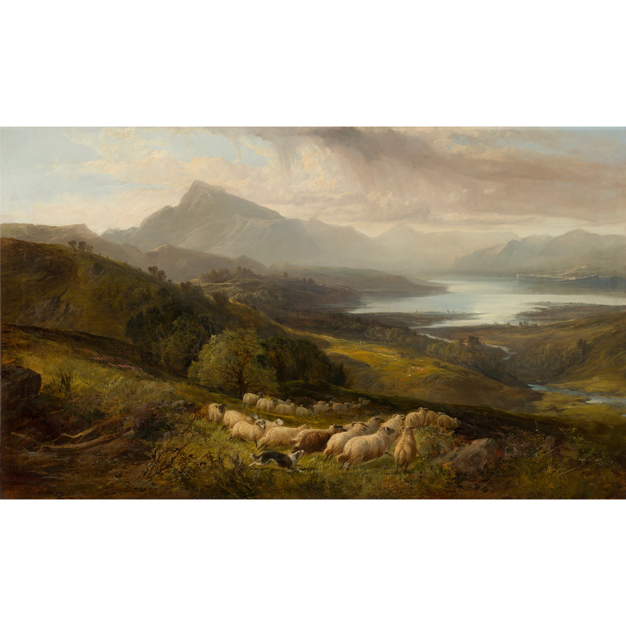 JOSEPH ADAM AND JOSEPH DENOVAN ADAM (SCOTTISH 1850-1916 AND 1842-1896)