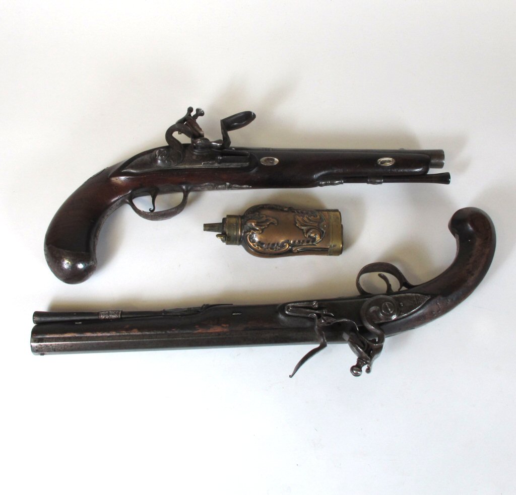 FLINTLOCK DUELLING PISTOL