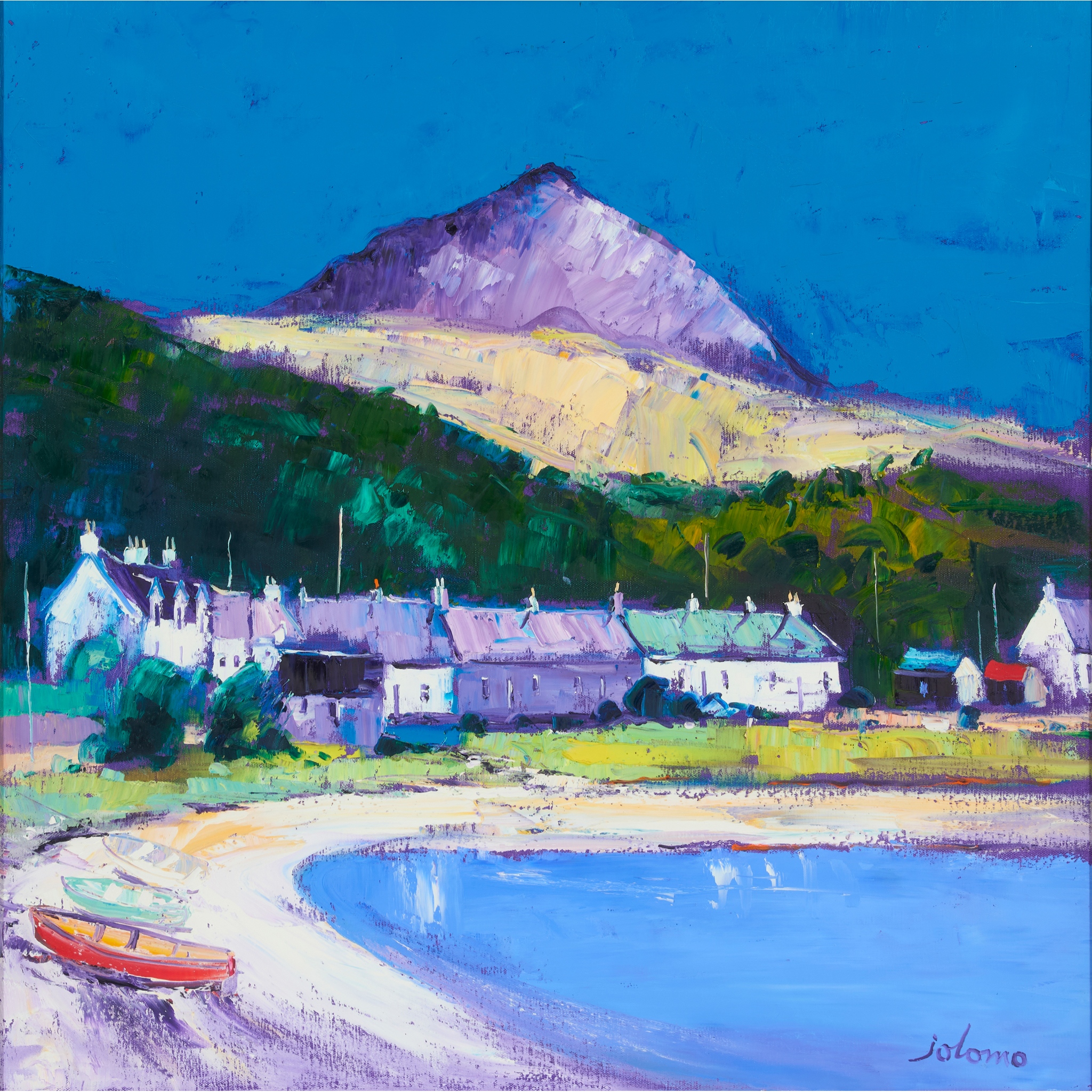 JOHN LOWRIE MORRISON (JOLOMO) O.B.E. (SCOTTISH B.1948)