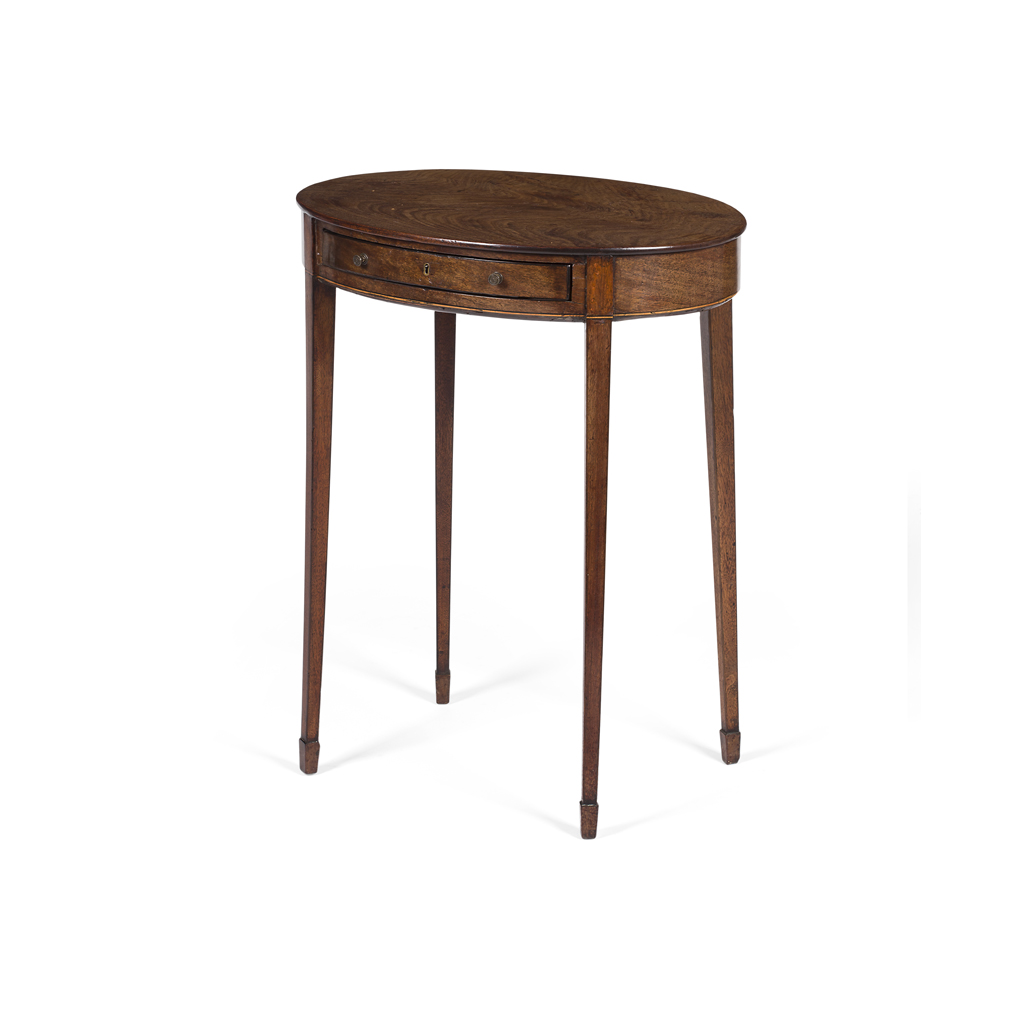 GEORGE III MAHOGANY OCCASIONAL TABLE