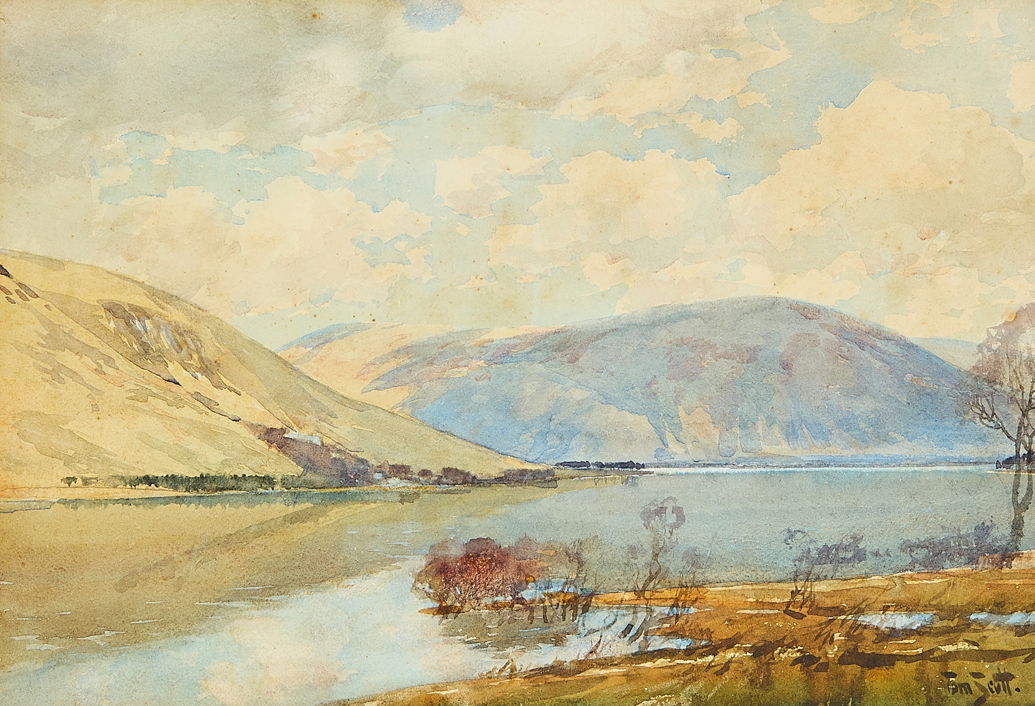 TOM SCOTT R.S.A., R.S.W. (SCOTTISH 1854-1927)
