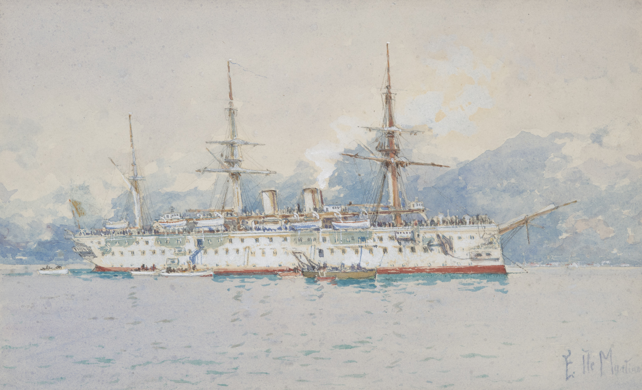 EDOARDO DE MARTINO (ITALIAN 1838-1912)