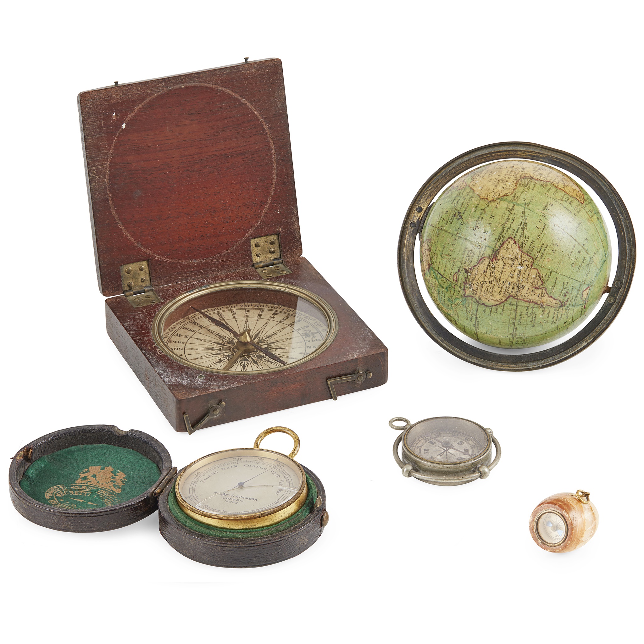 JOHNSTONS 3-INCH MINIATURE TERRESTRIAL GLOBE