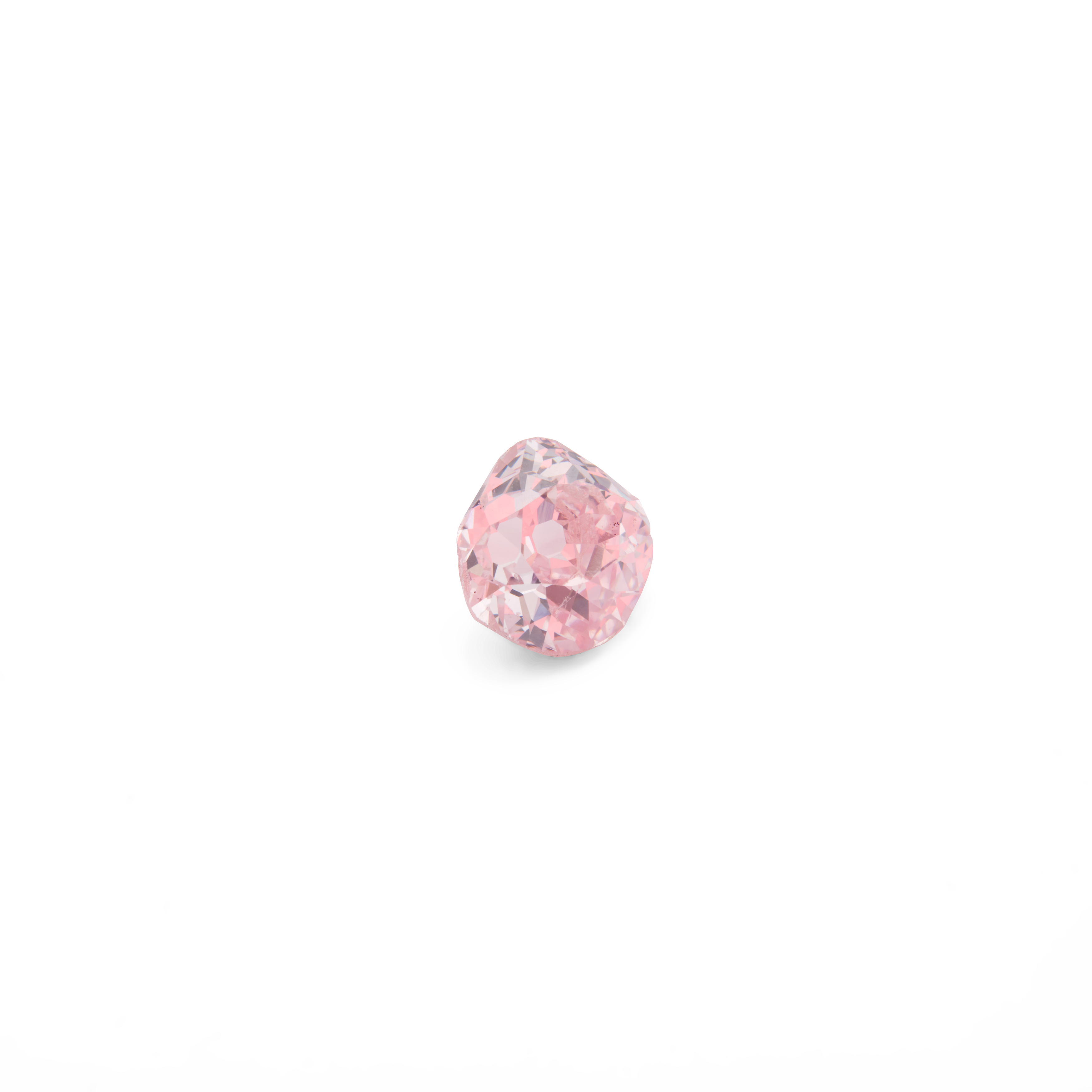 A Fancy Light Pink diamond pendant