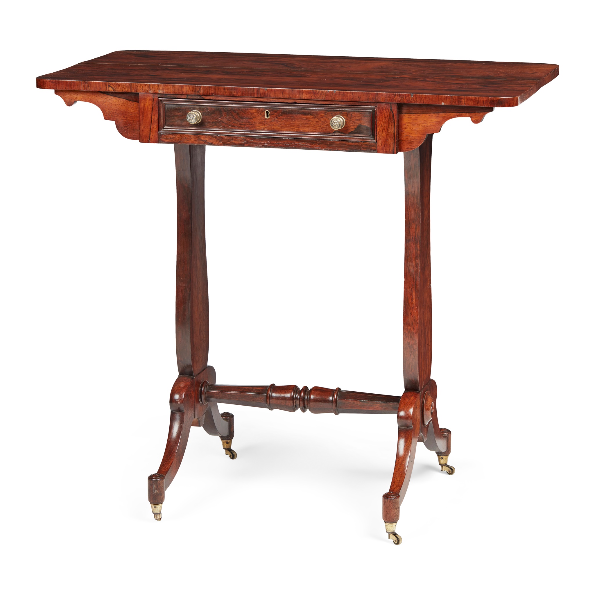 WILLIAM IV ROSEWOOD LAMP TABLE