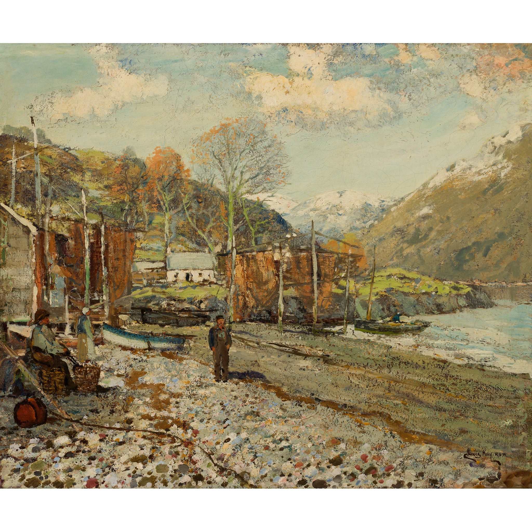 JAMES KAY R.S.A., R.S.W. (SCOTTISH 1858-1942)