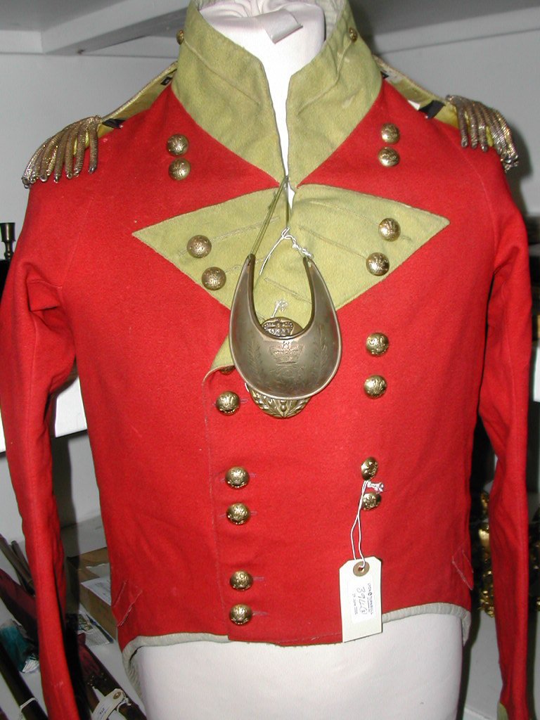 A rare officer's short-tailed coatee,