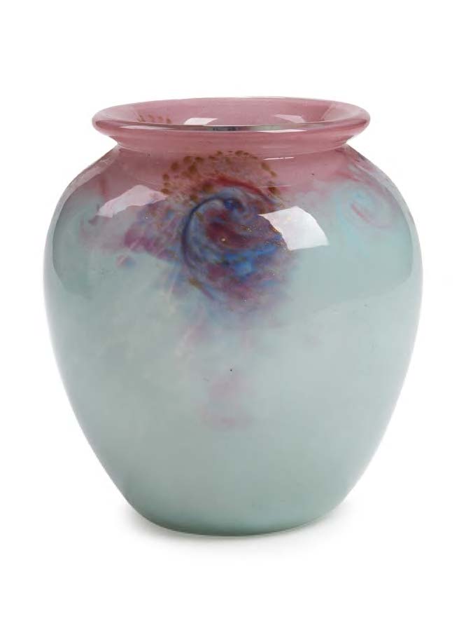 A Monart glass vase,
