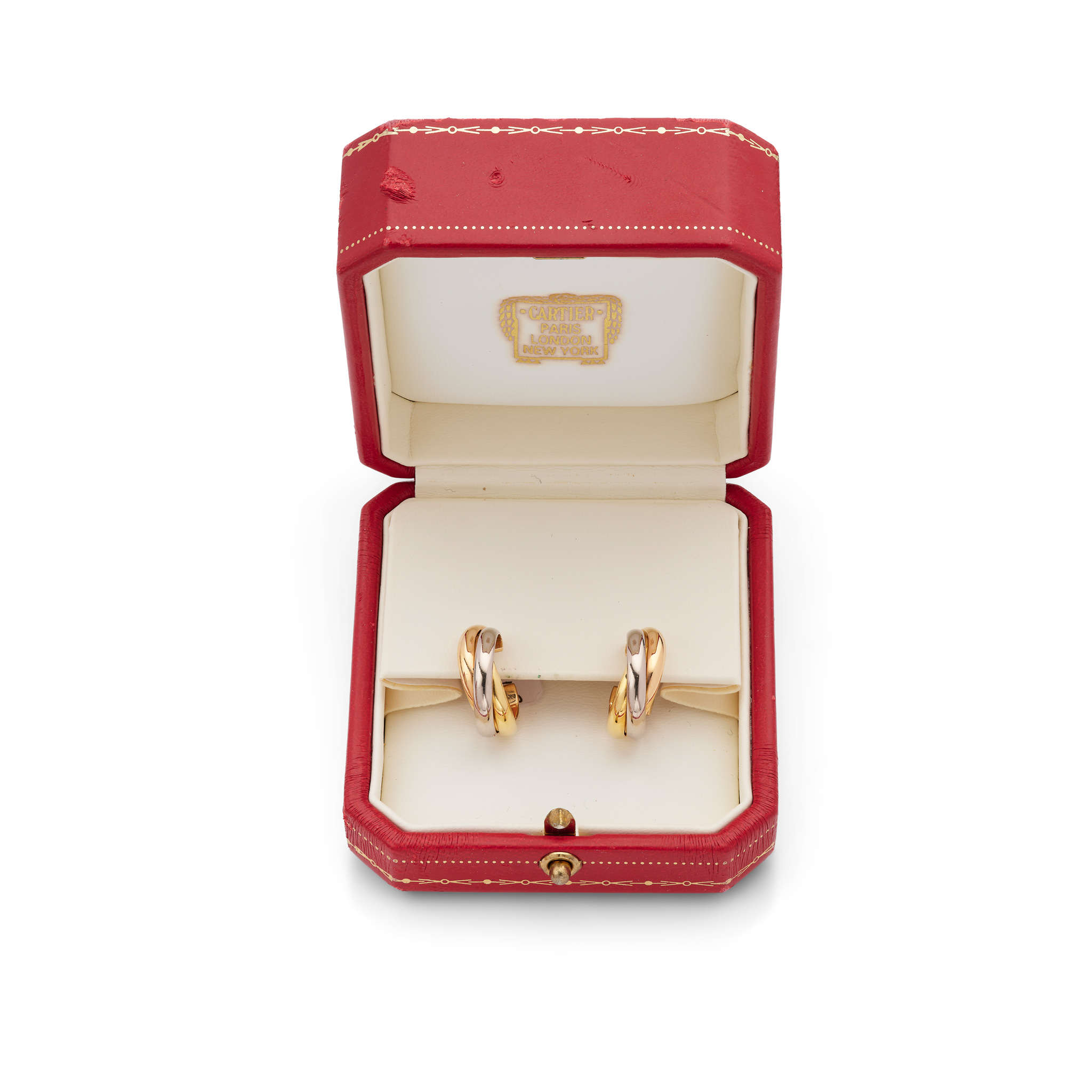Cartier: A pair of 'Trinity' earrings