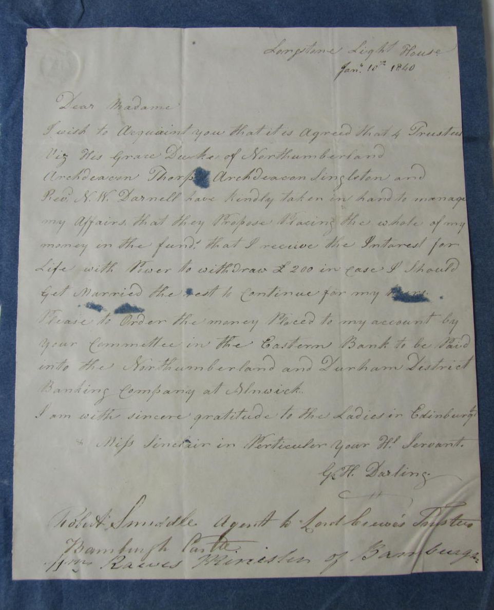 Longstone Lighthouse, Farne Islands, Northumberland - Darling, Grace