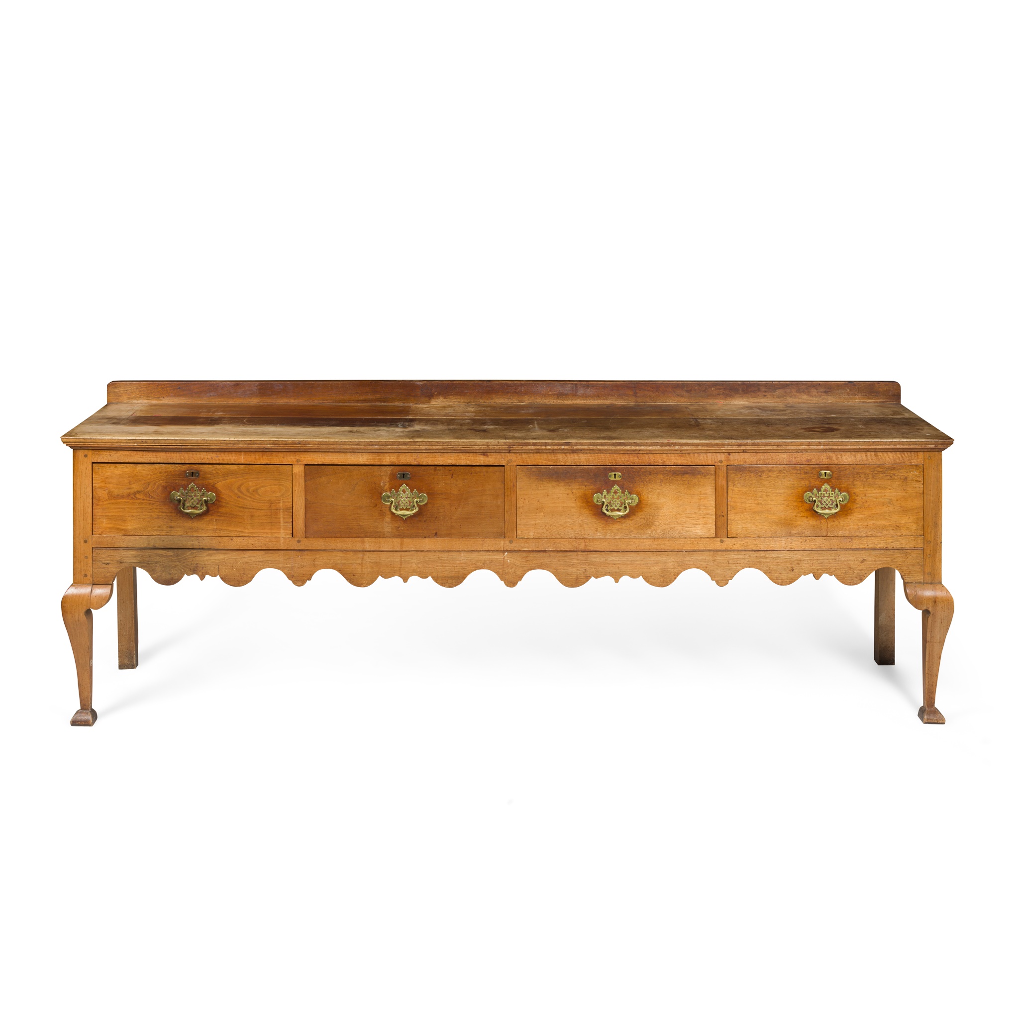 EARLY VICTORIAN FRUITWOOD DRESSER BASE