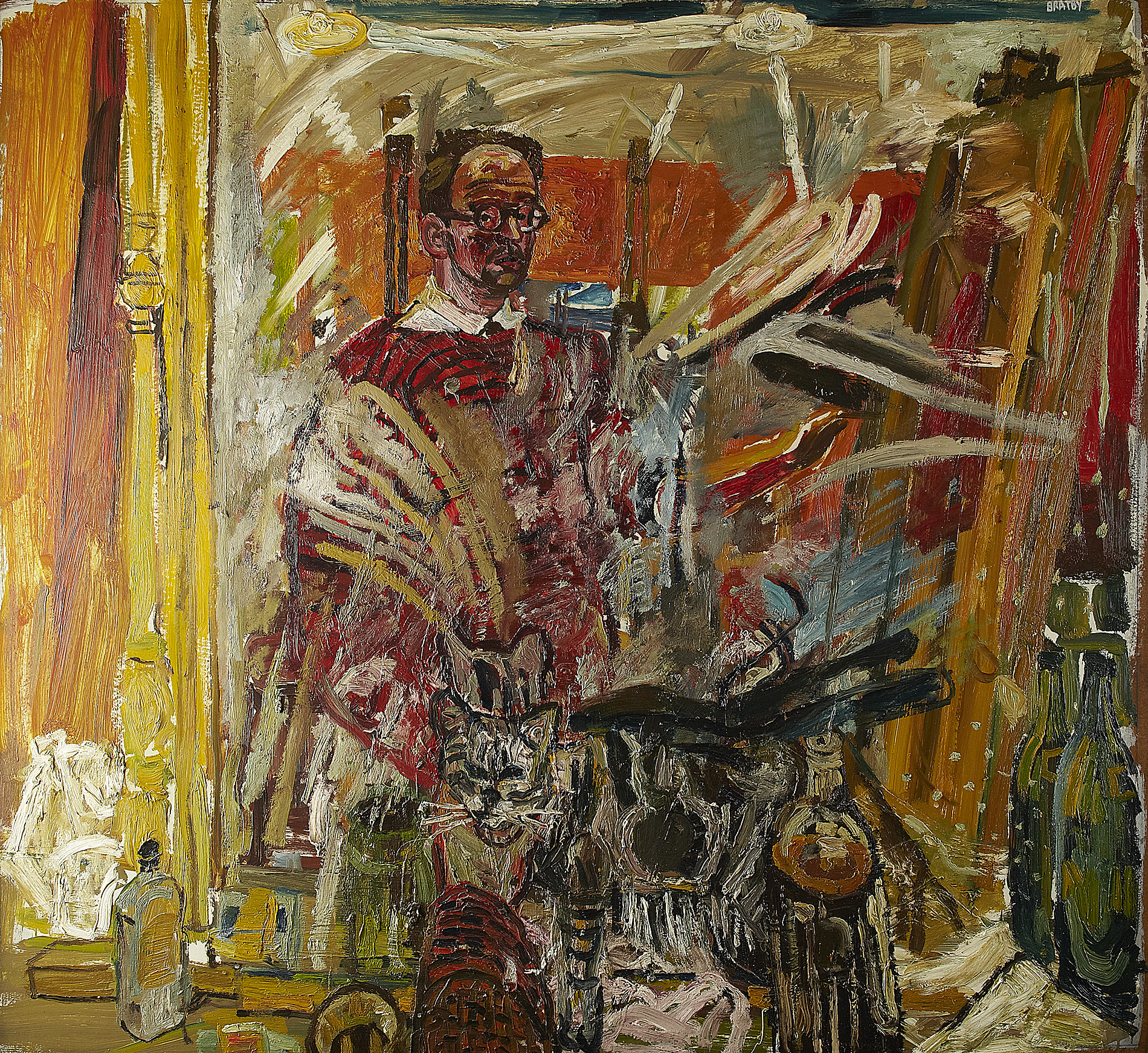 JOHN BRATBY R.A. (BRITISH 1928-1992)