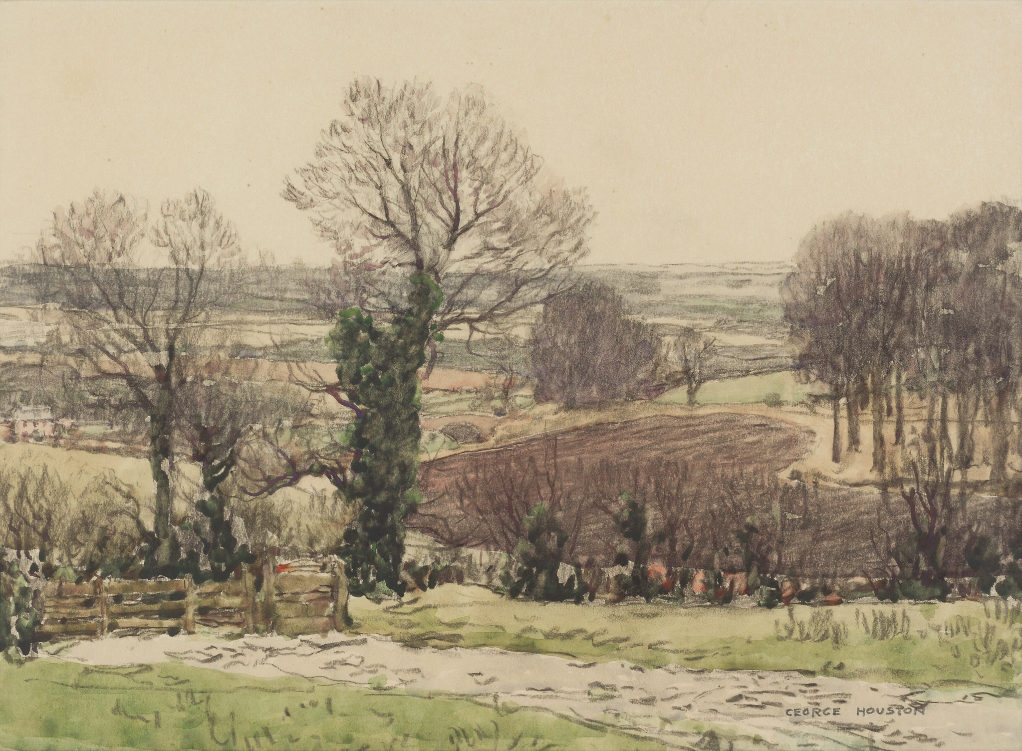 GEORGE HOUSTON R.S.A, R.S.W., R.G.I (SCOTTISH 1869-1947)