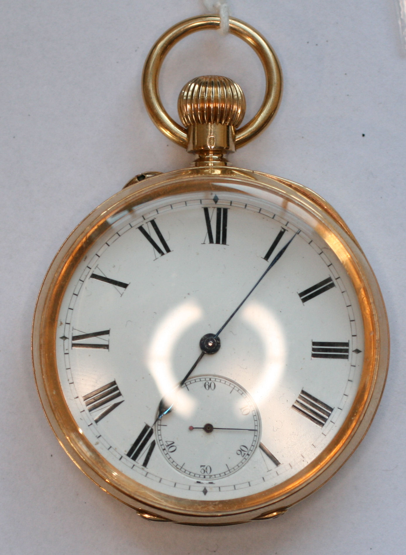 An early 20th century gold cased pocket watch