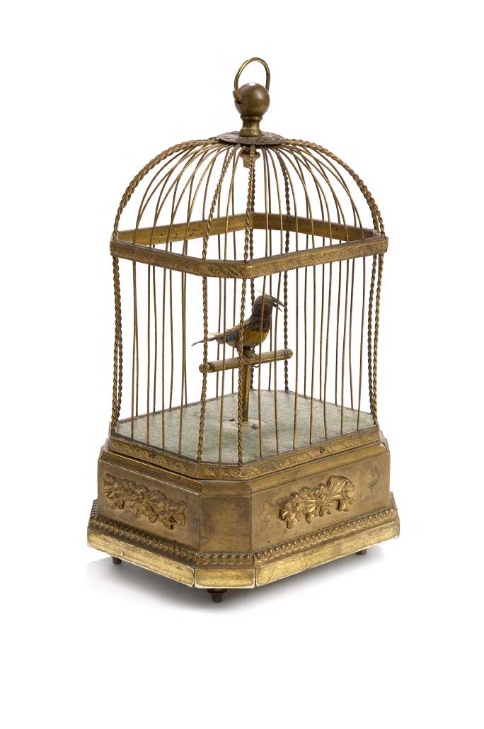 A Victorian singing bird automaton