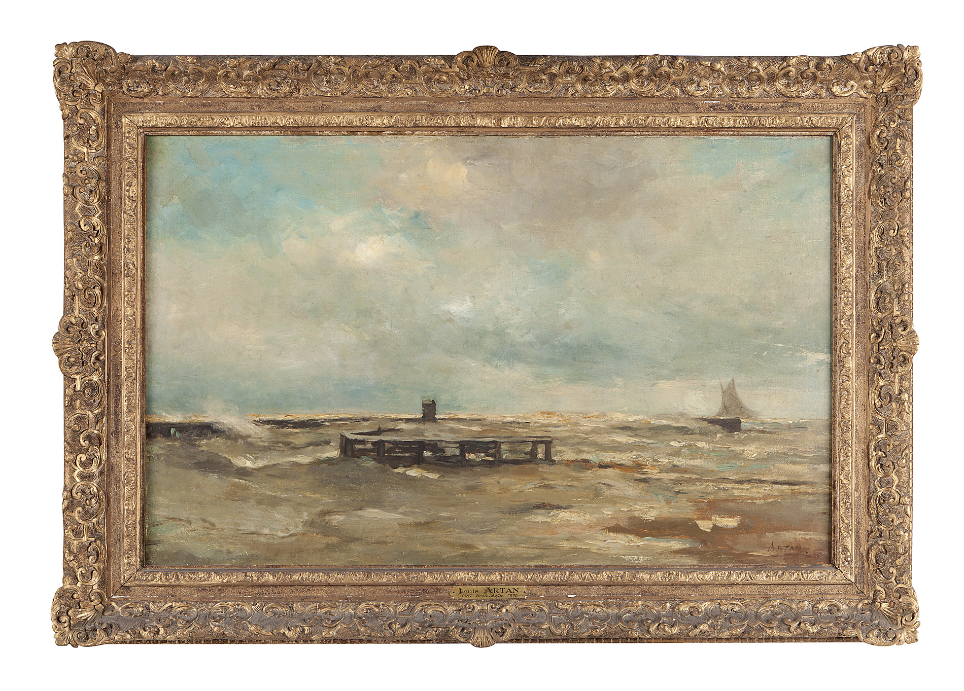 LOUIS DE SAINT MARTIN ARTAN (BELGIAN 1837-1890)