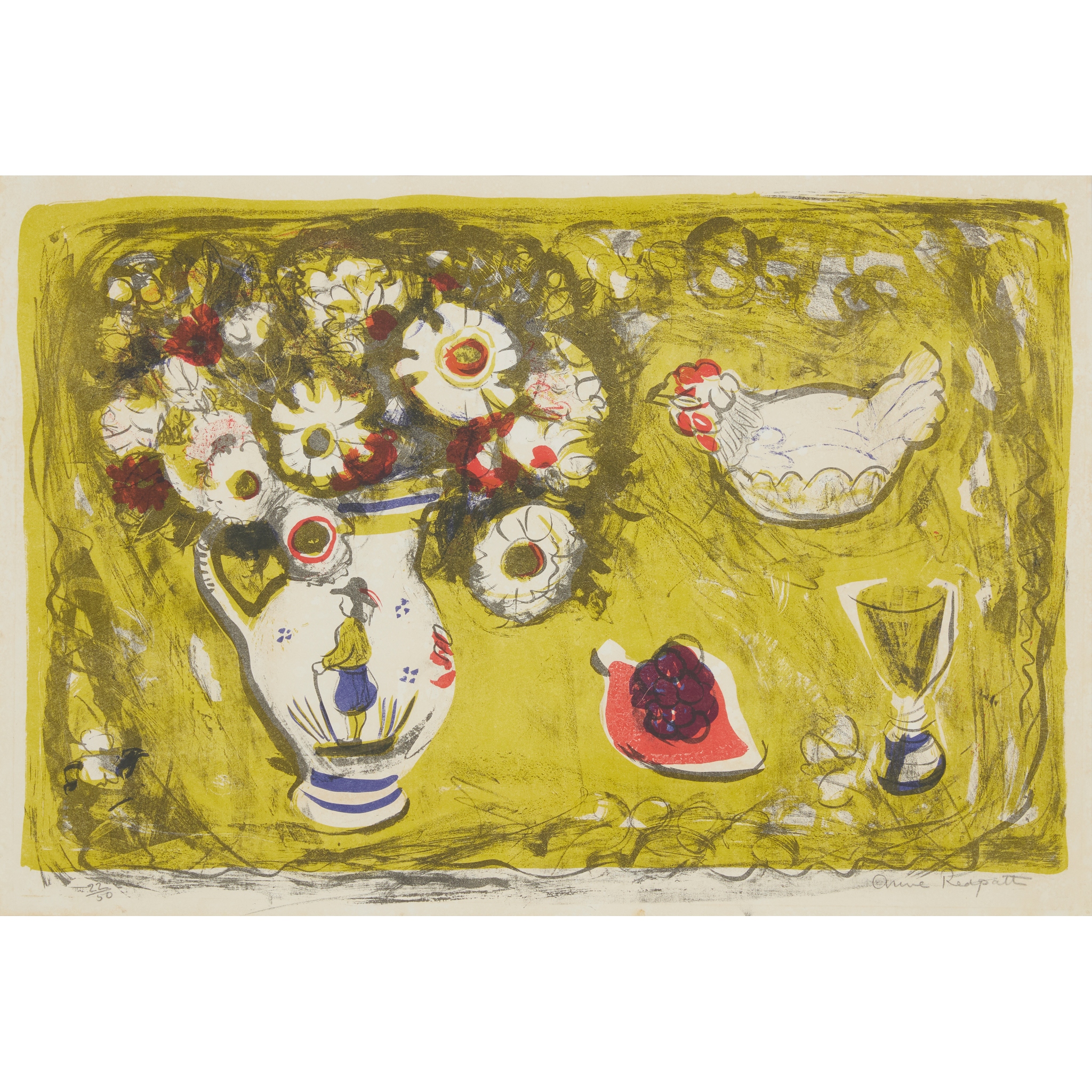 ANNE REDPATH O.B.E., R.S.A., A.R.A., L.L.D., A.R.W.S., R.O.I., R.B.A (SCOTTISH 1895-1965)