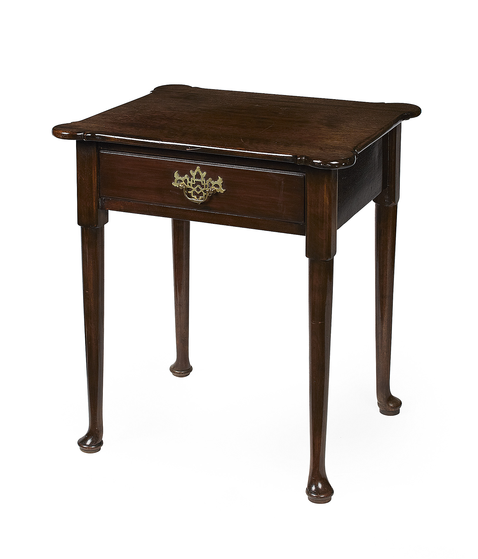 GEORGE III MAHOGANY SIDE TABLE
