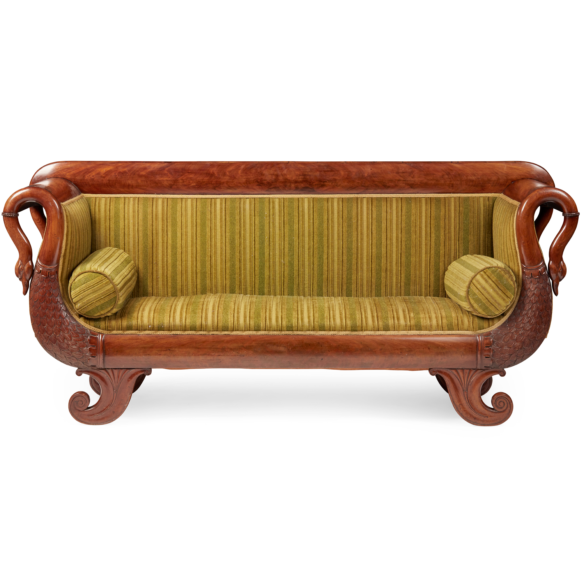 AUSTRIAN EMPIRE WALNUT SOFA