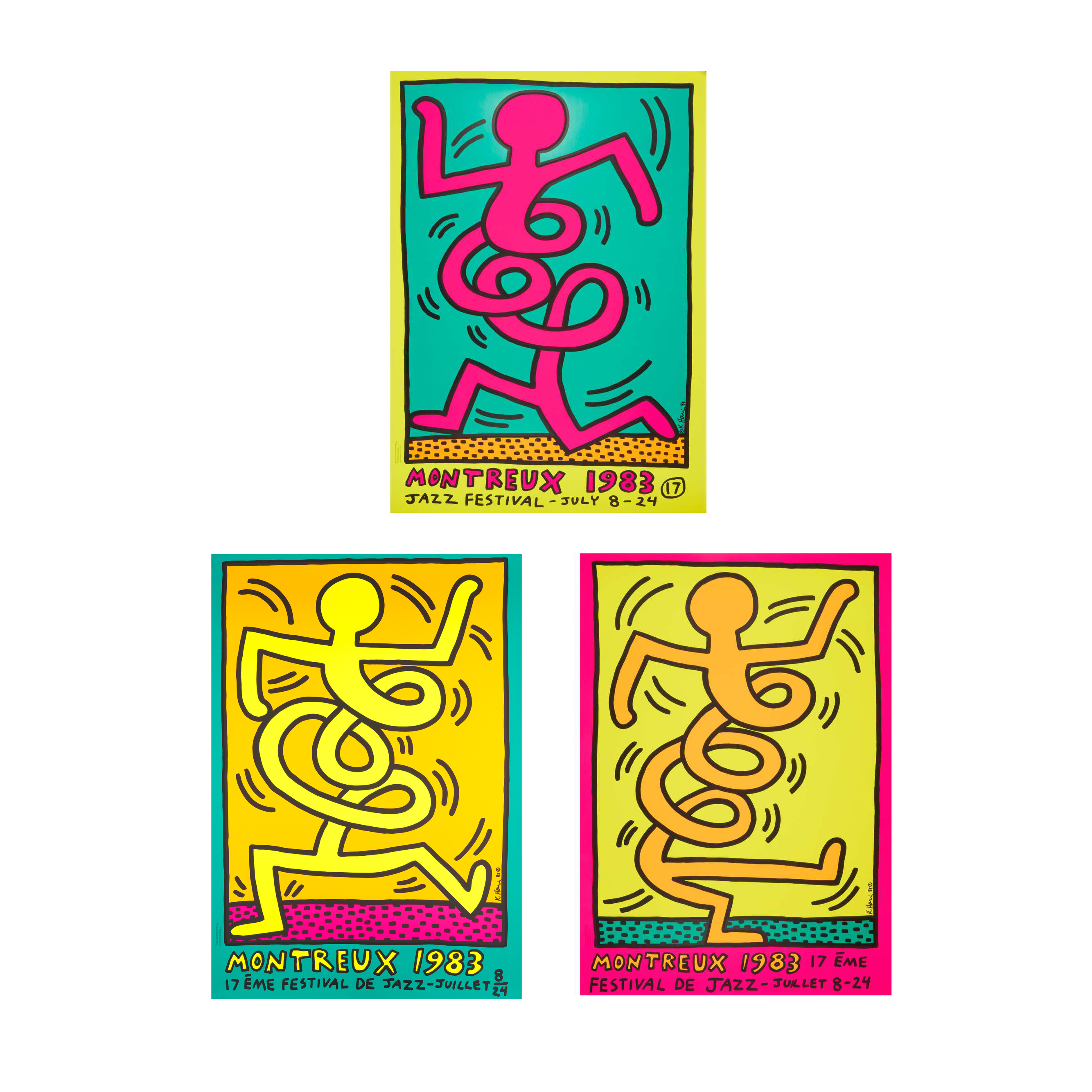 KEITH HARING (AMERICAN 1958-1990)