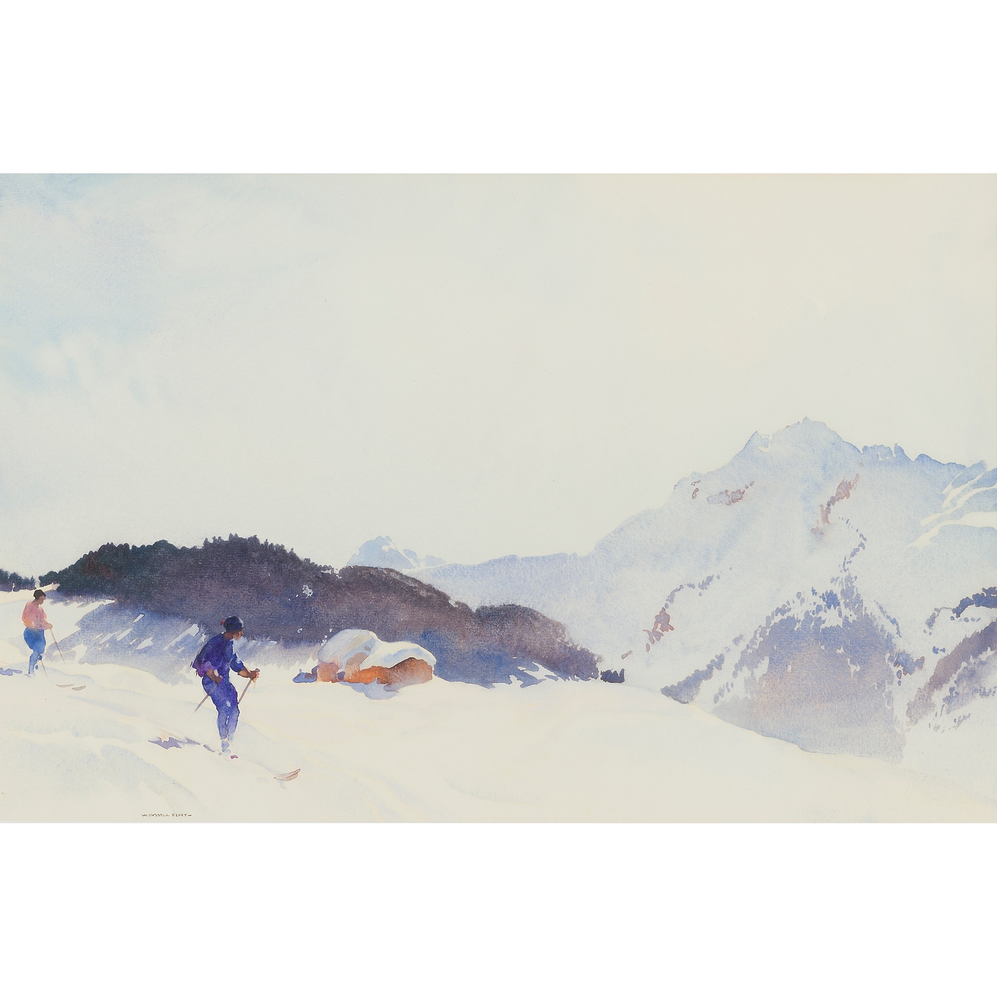 SIR WILLIAM RUSSELL FLINT P.R.A., P.R.W.S., R.S.W., R.O.I., R.E. (SCOTTISH 1880-1969)